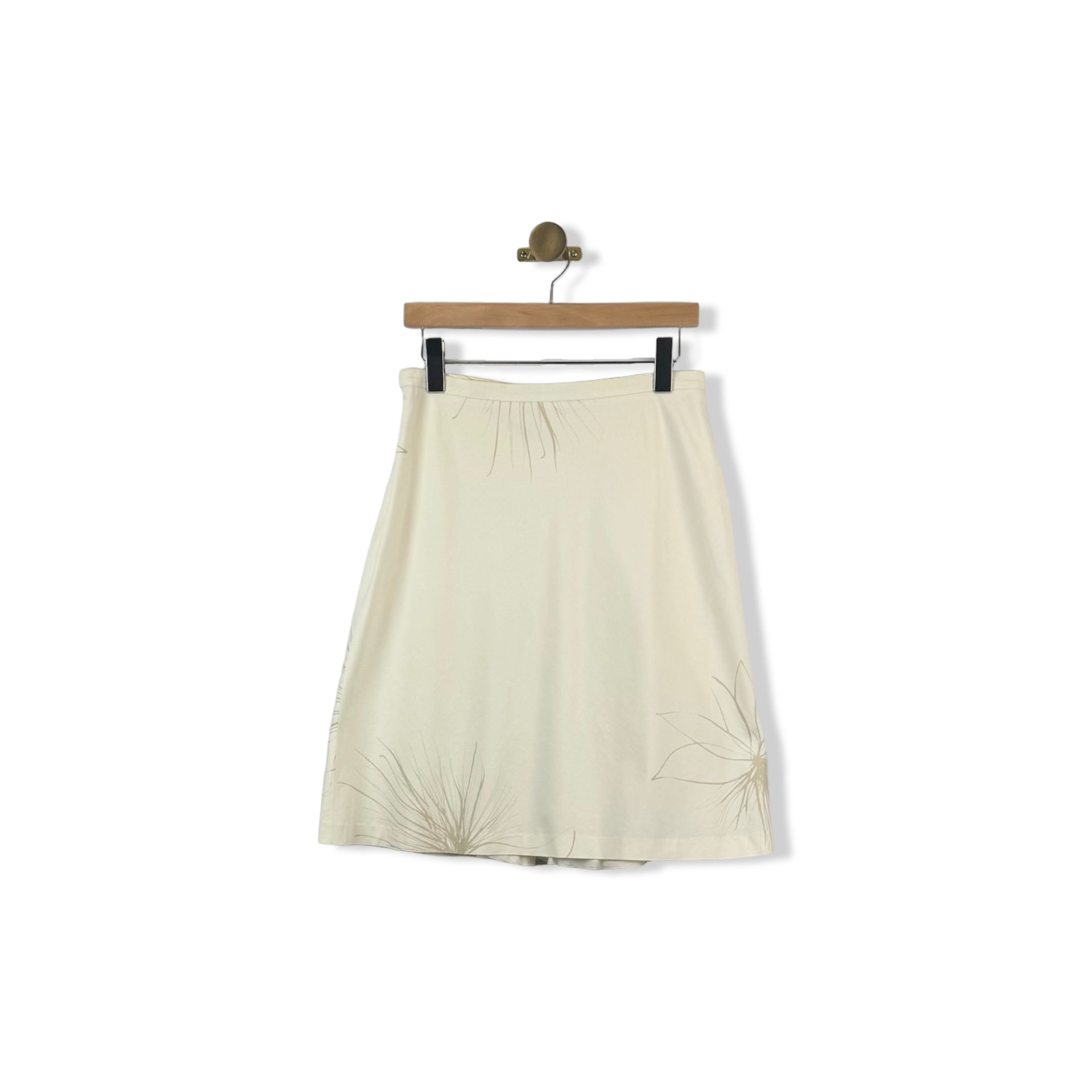 Luciano Barbera Floral Midi Skirt