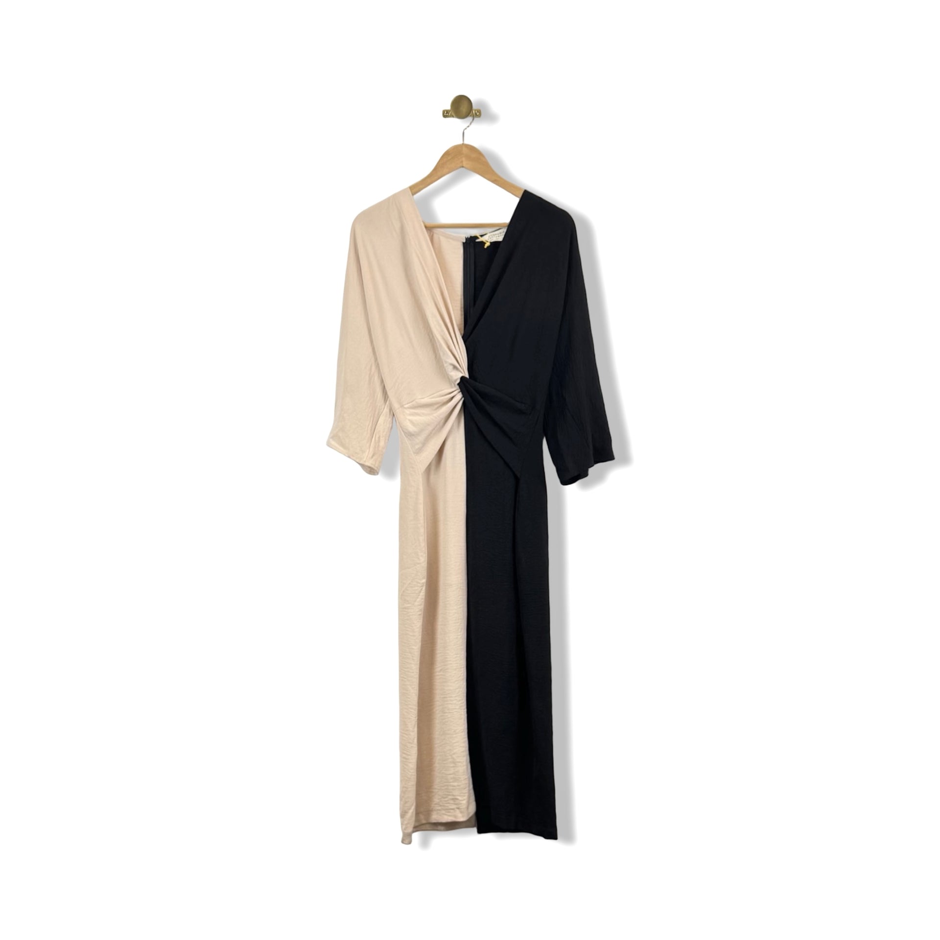 Compania Fantastica Knotted Midi Dress