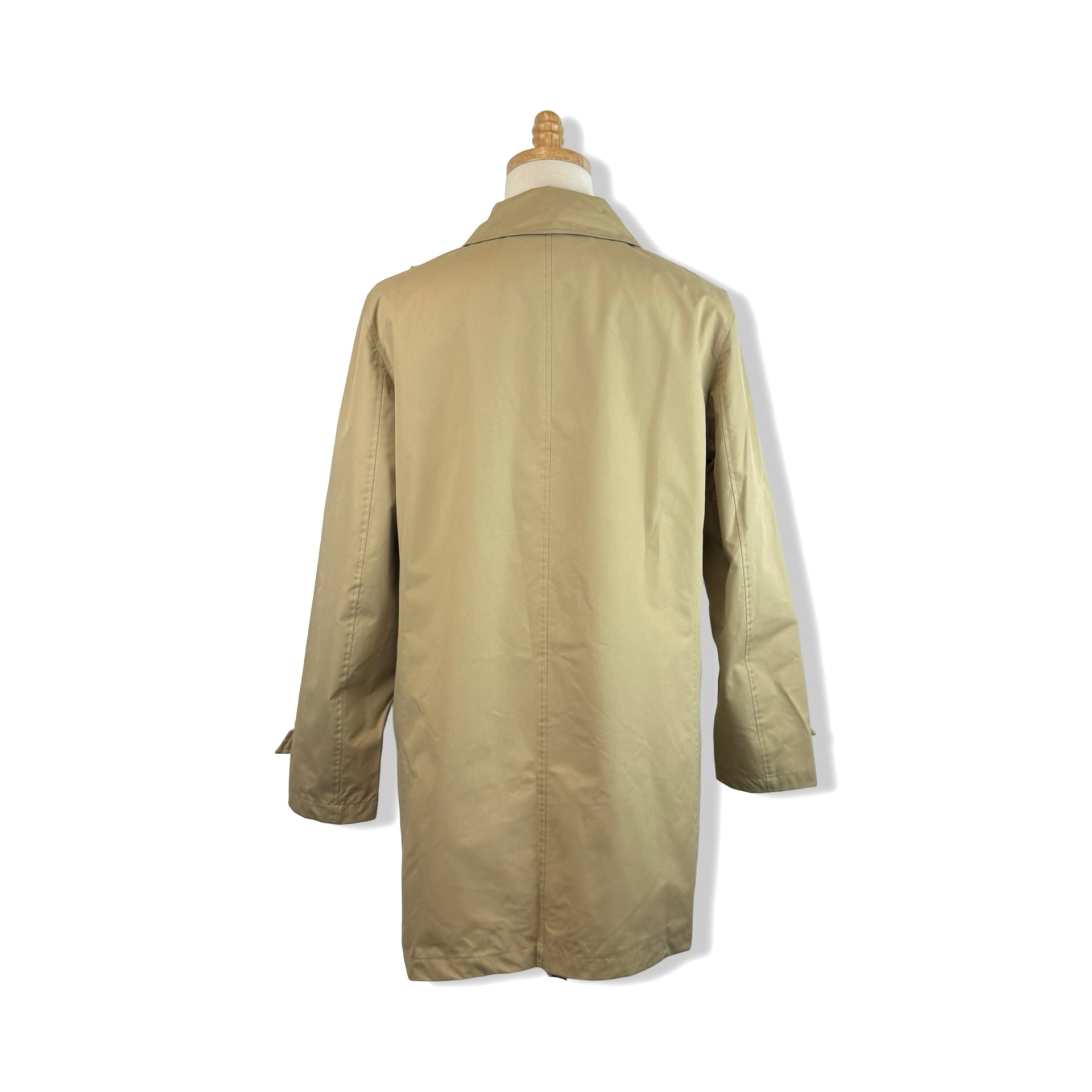 Cole Haan Front Zip Water Resistant Rain Jacket