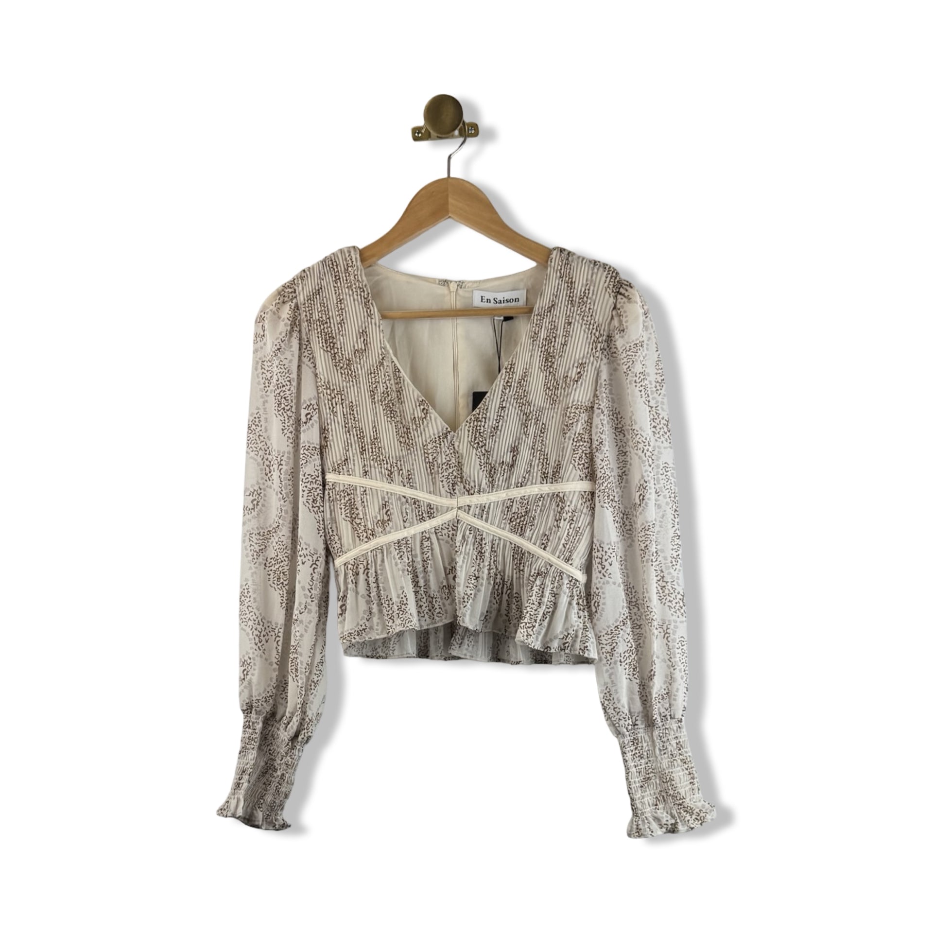En Saison Pleated Blouse