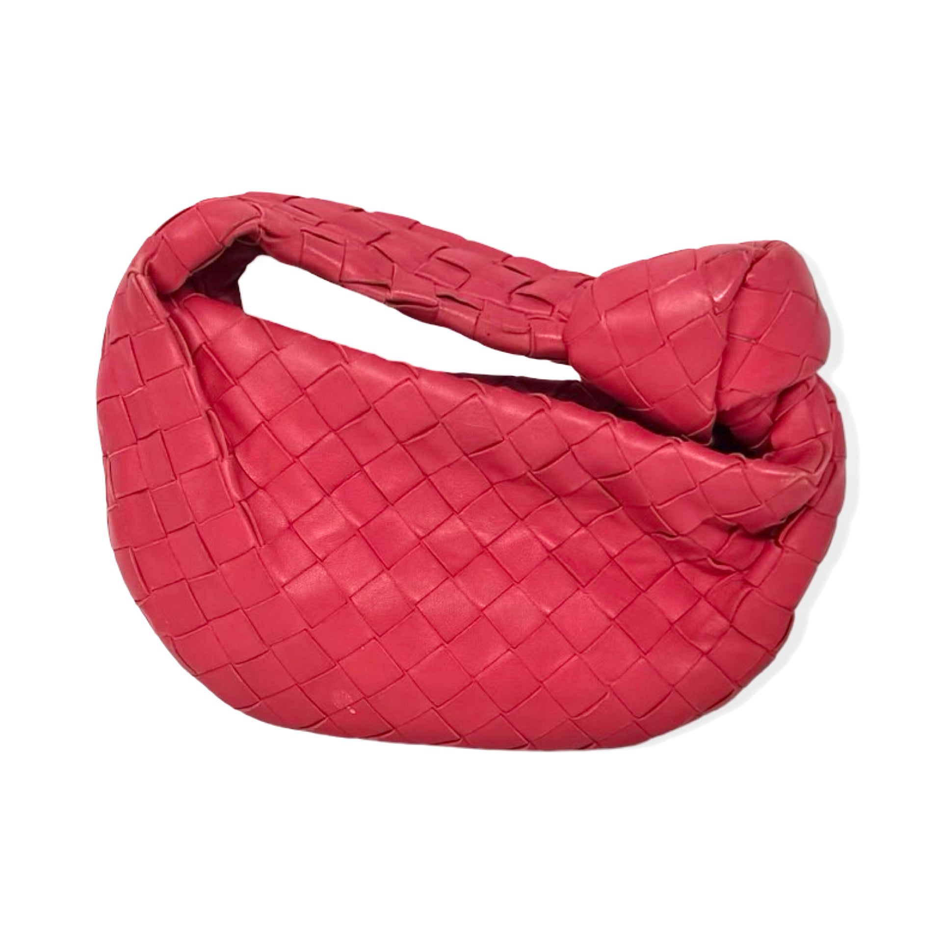 Bottega Veneta Red Mini Jodie Bag