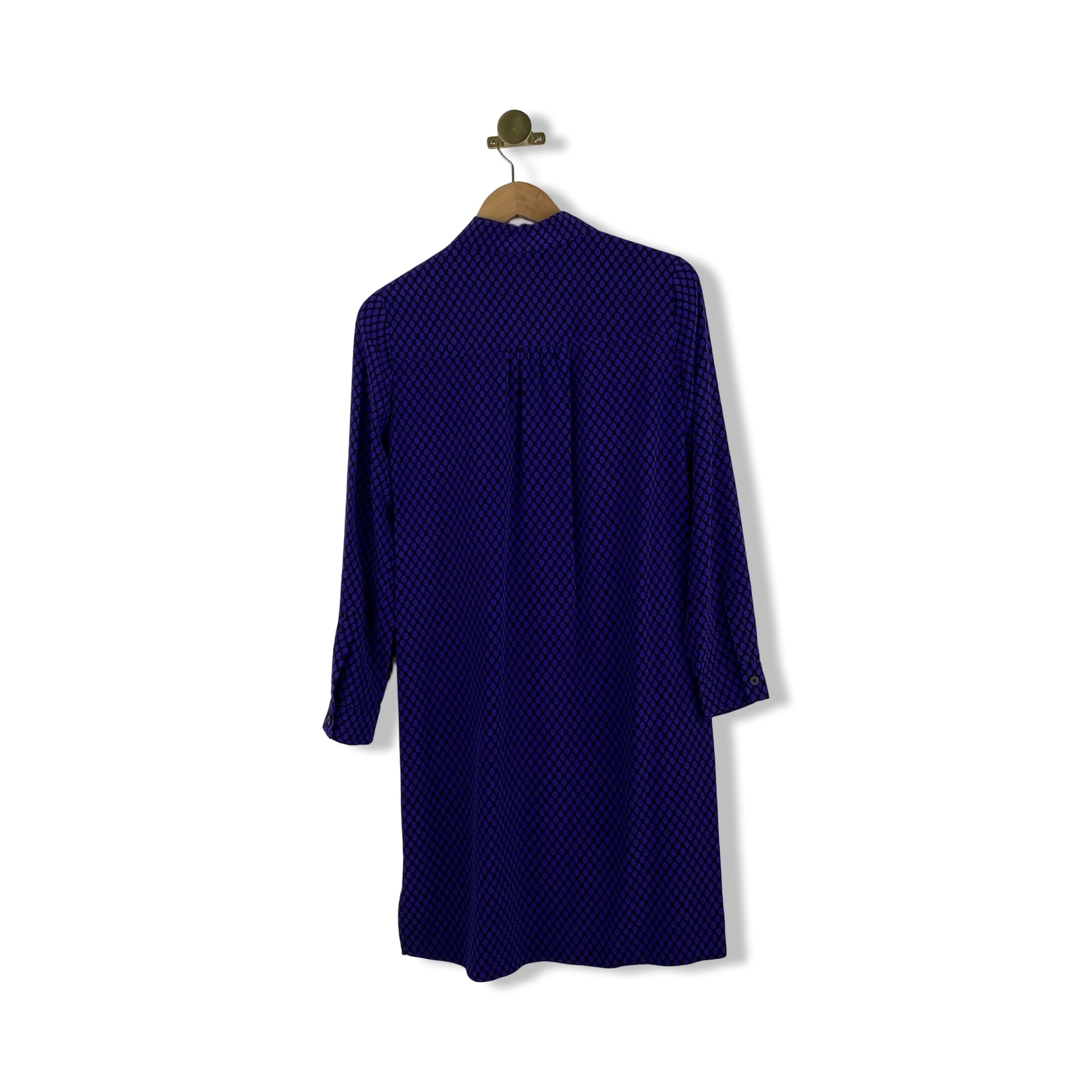 Diane von Furstenburg Silk Shirt Dress