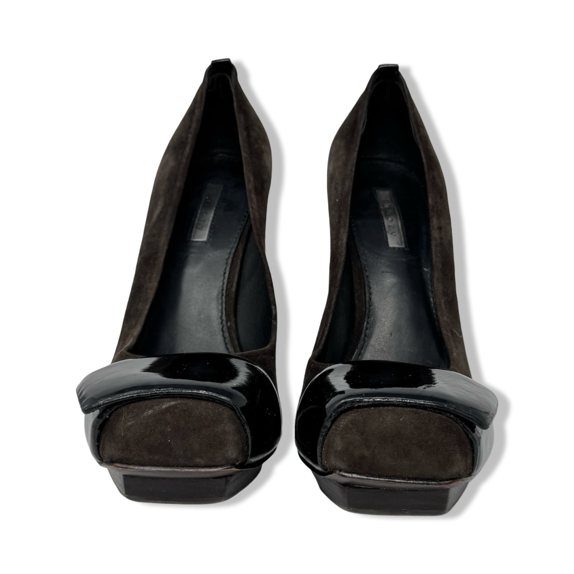 Theory Suede Pumps