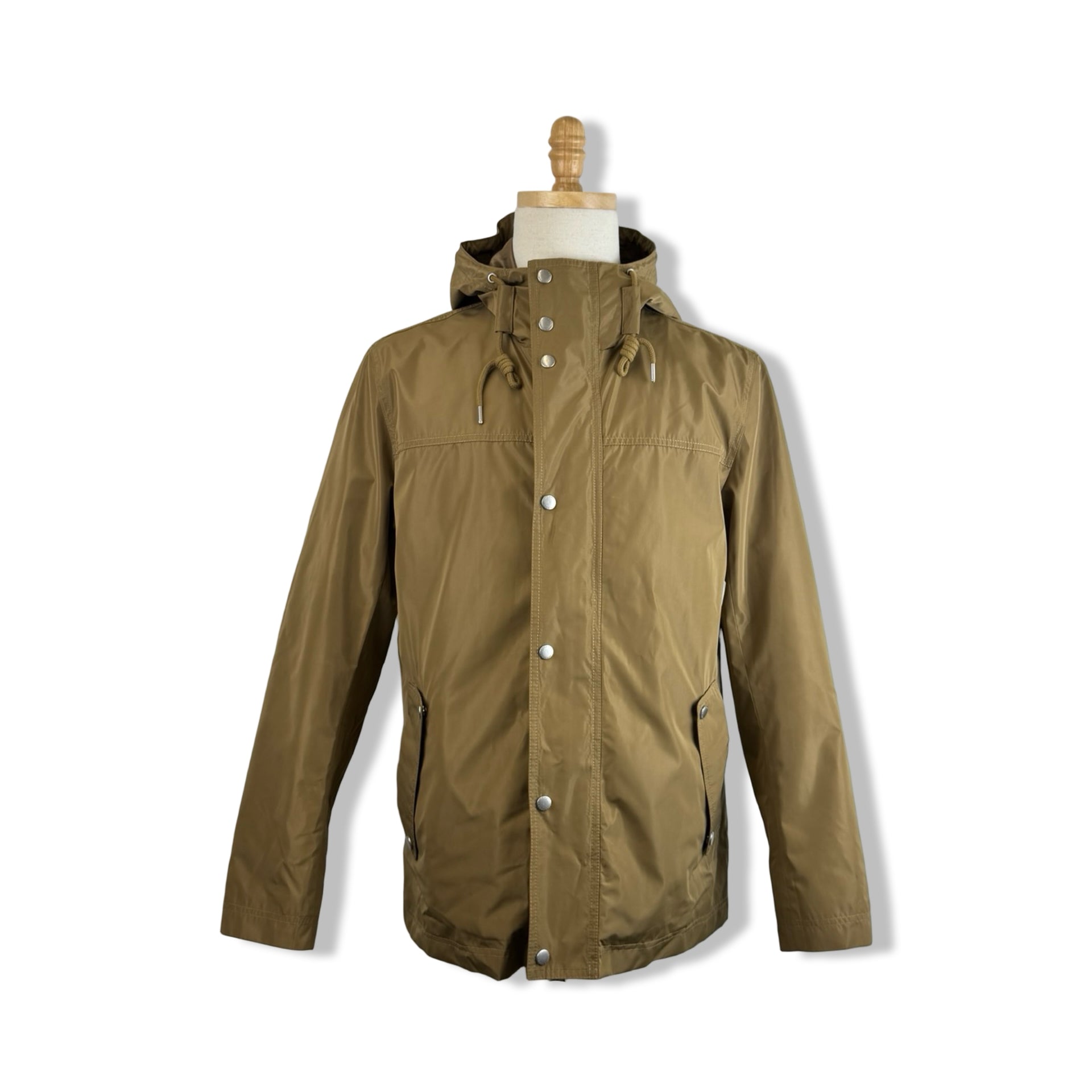 Cole Haan Hooded Rain Jacket