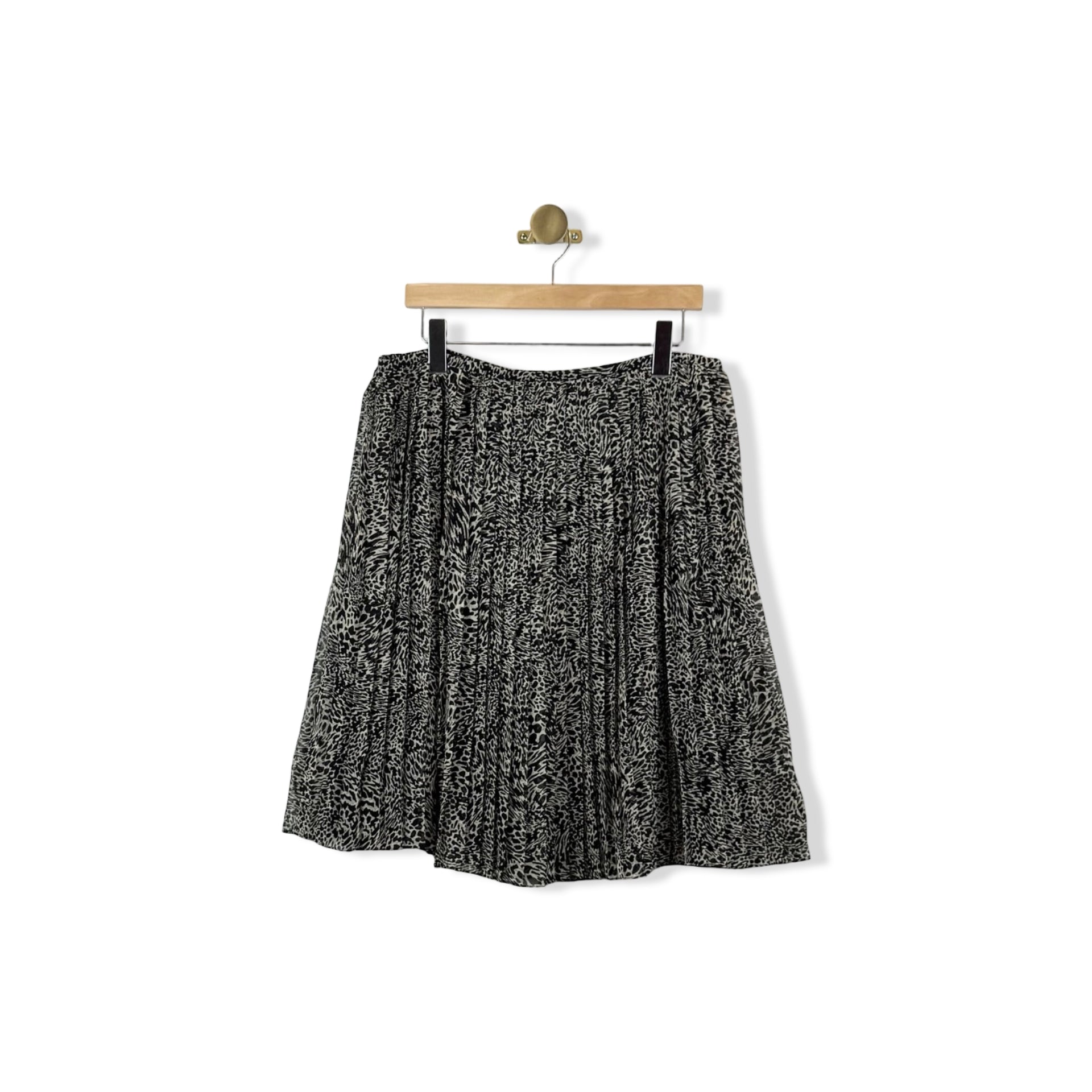 Jones New York Patterned Midi Skirt