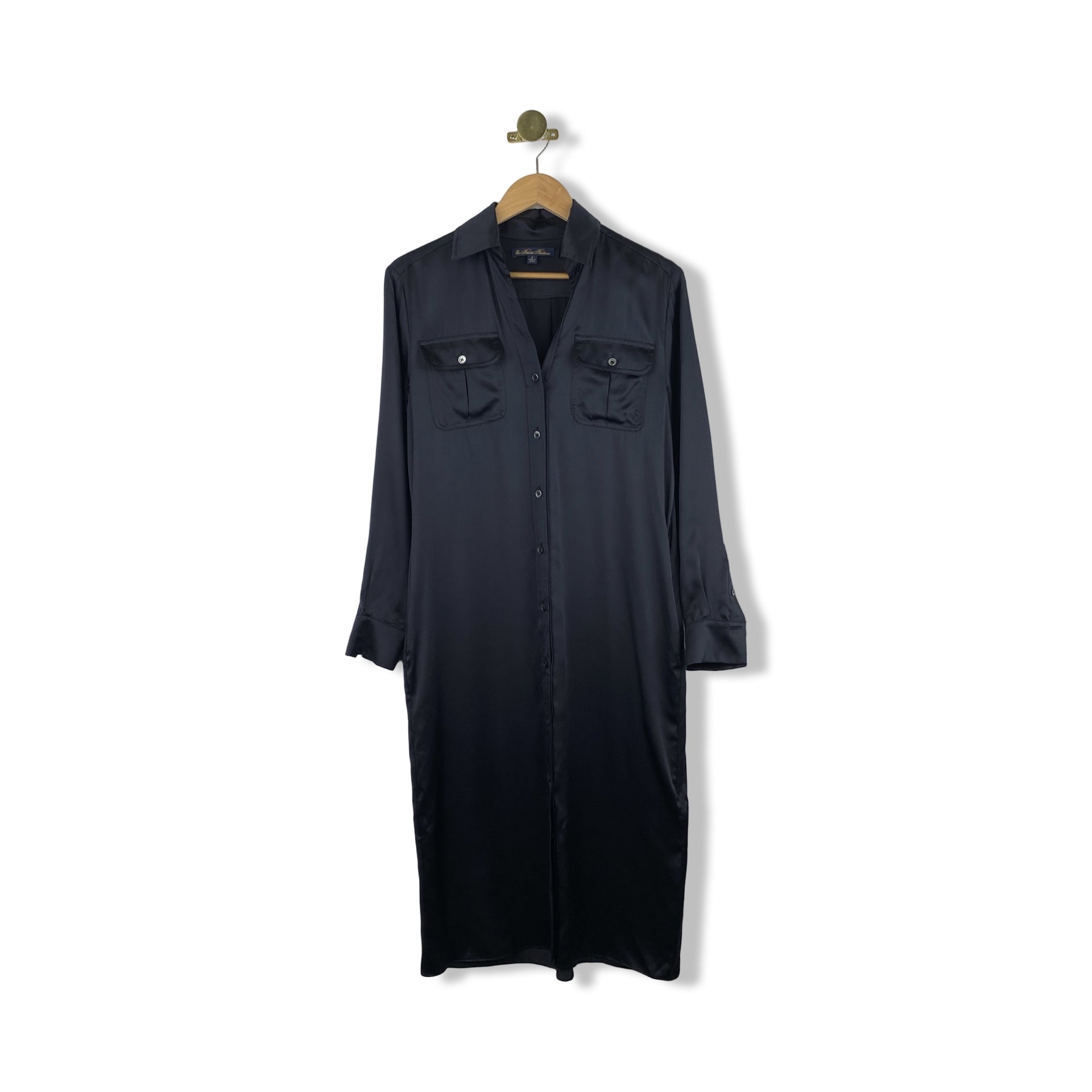 Brooks Brothers Silk Shirt Dress