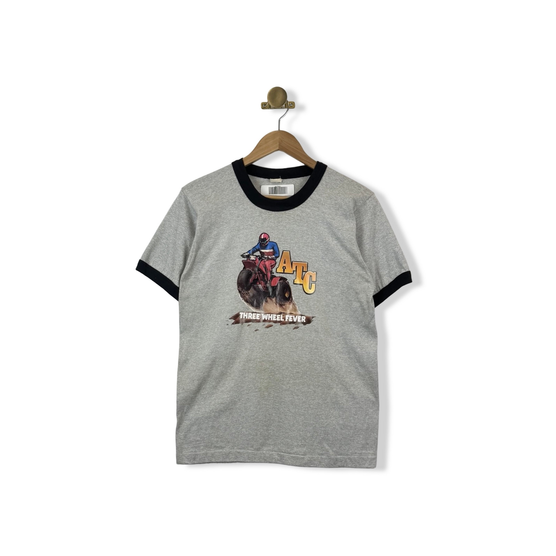 Vintage Screen Stars ATC Three Wheel Fever Graphic T Shirt