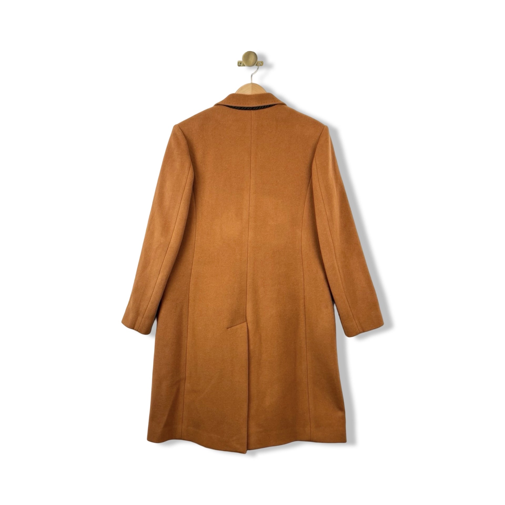 Billy Reid Gingerbread Peak Lapel Crombie Coat