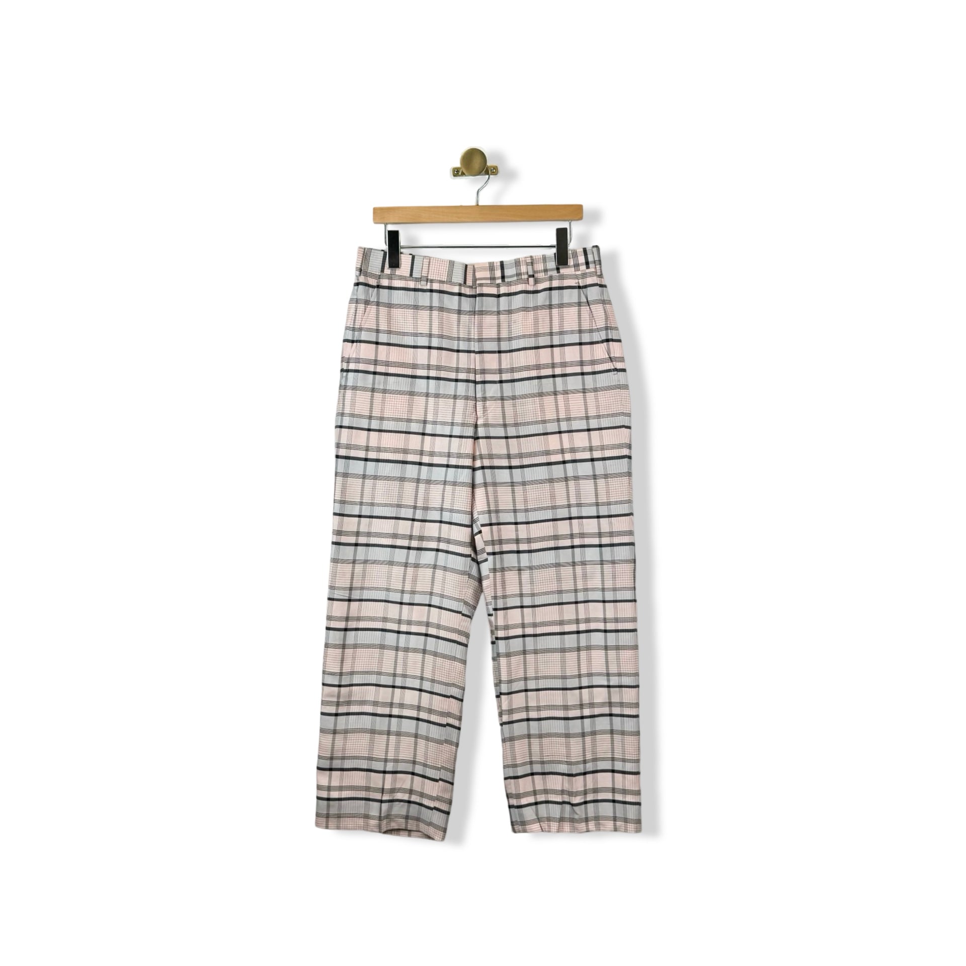 Duckie Brown Plaid Pants
