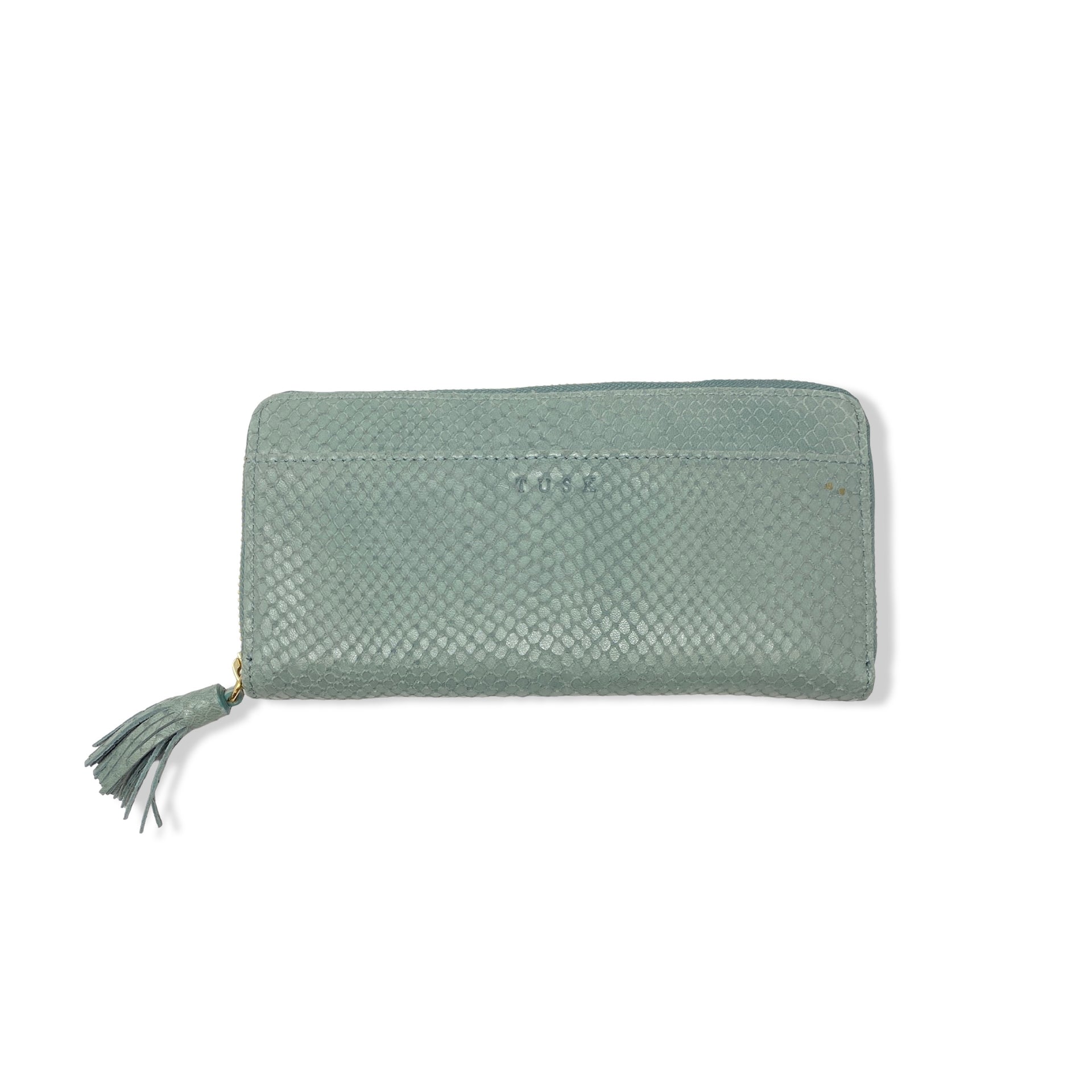 Tusk New York Snakeskin Tassel Wallet