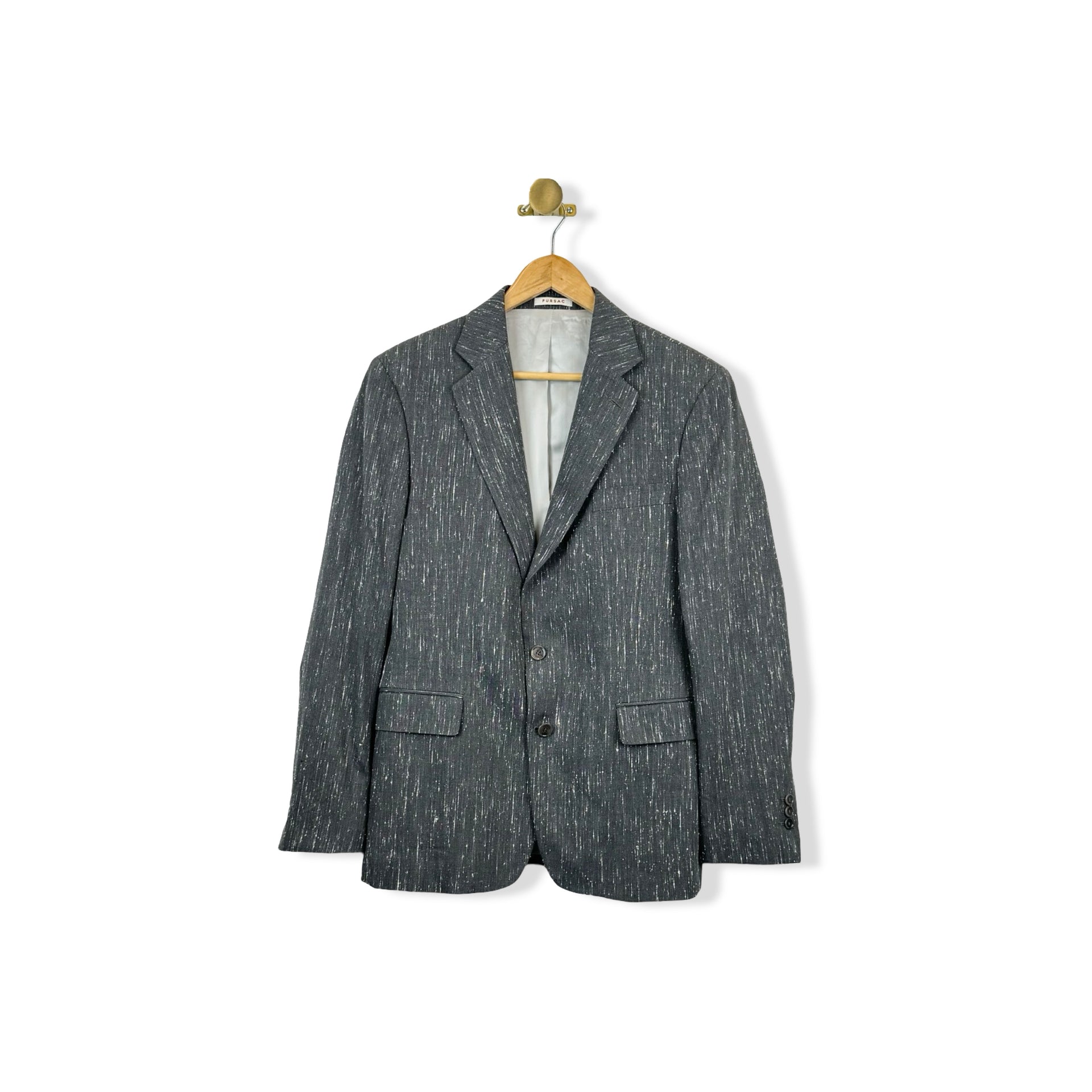 Fursac Textured Suit Jacket