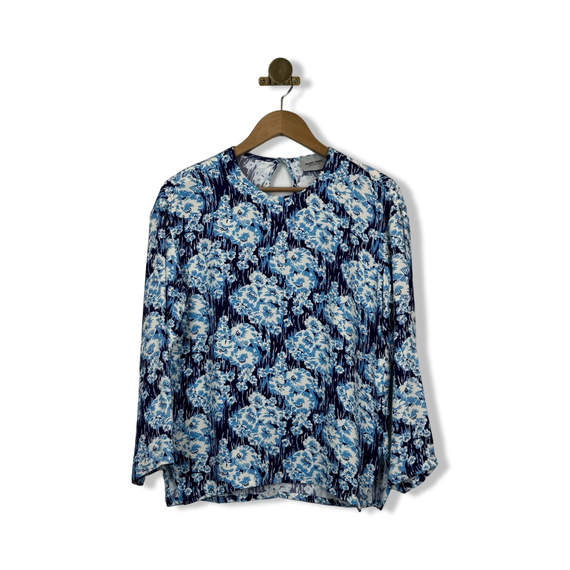 Rachel Comey Floral Long Sleeve Blouse