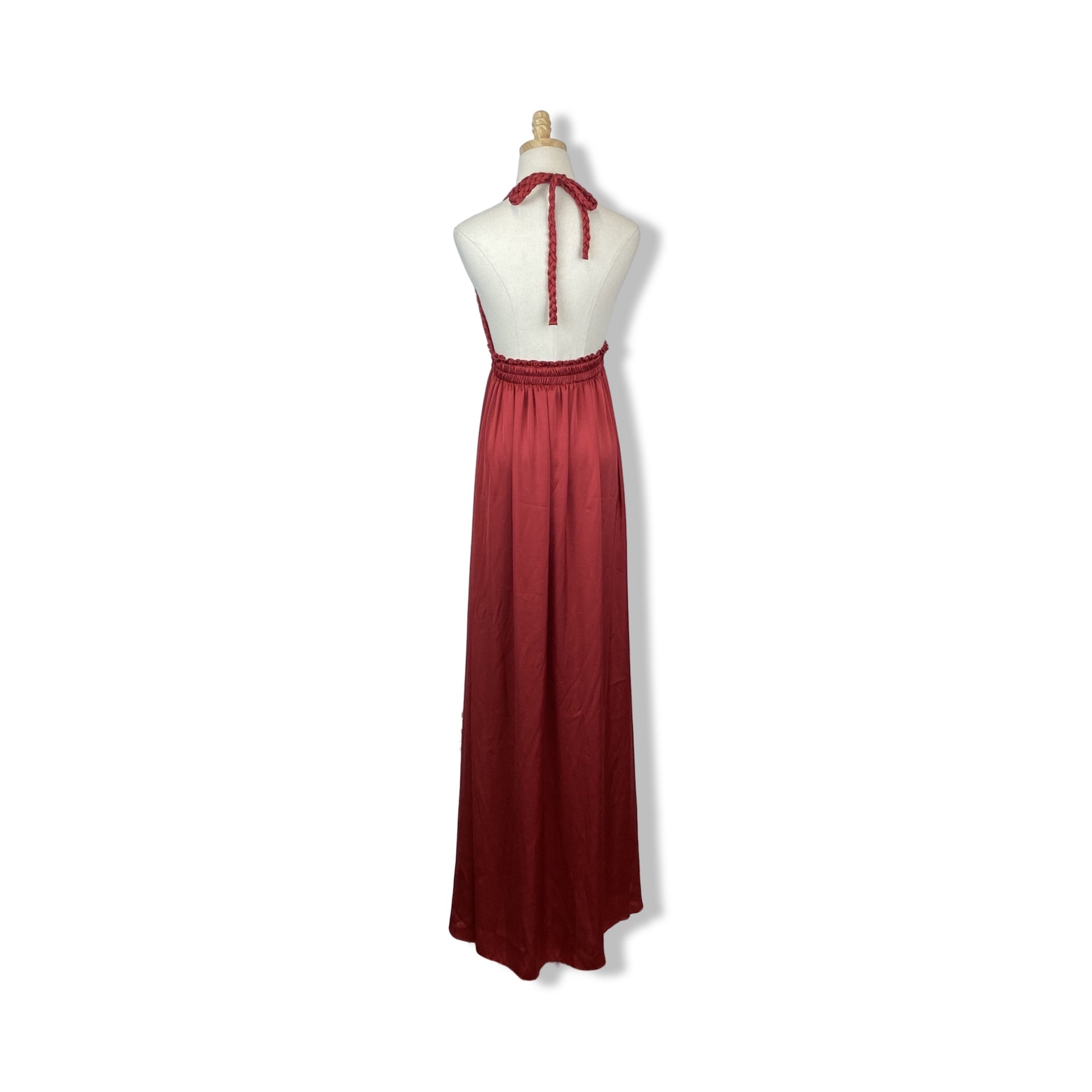 LoveShackFancy Halter Dress