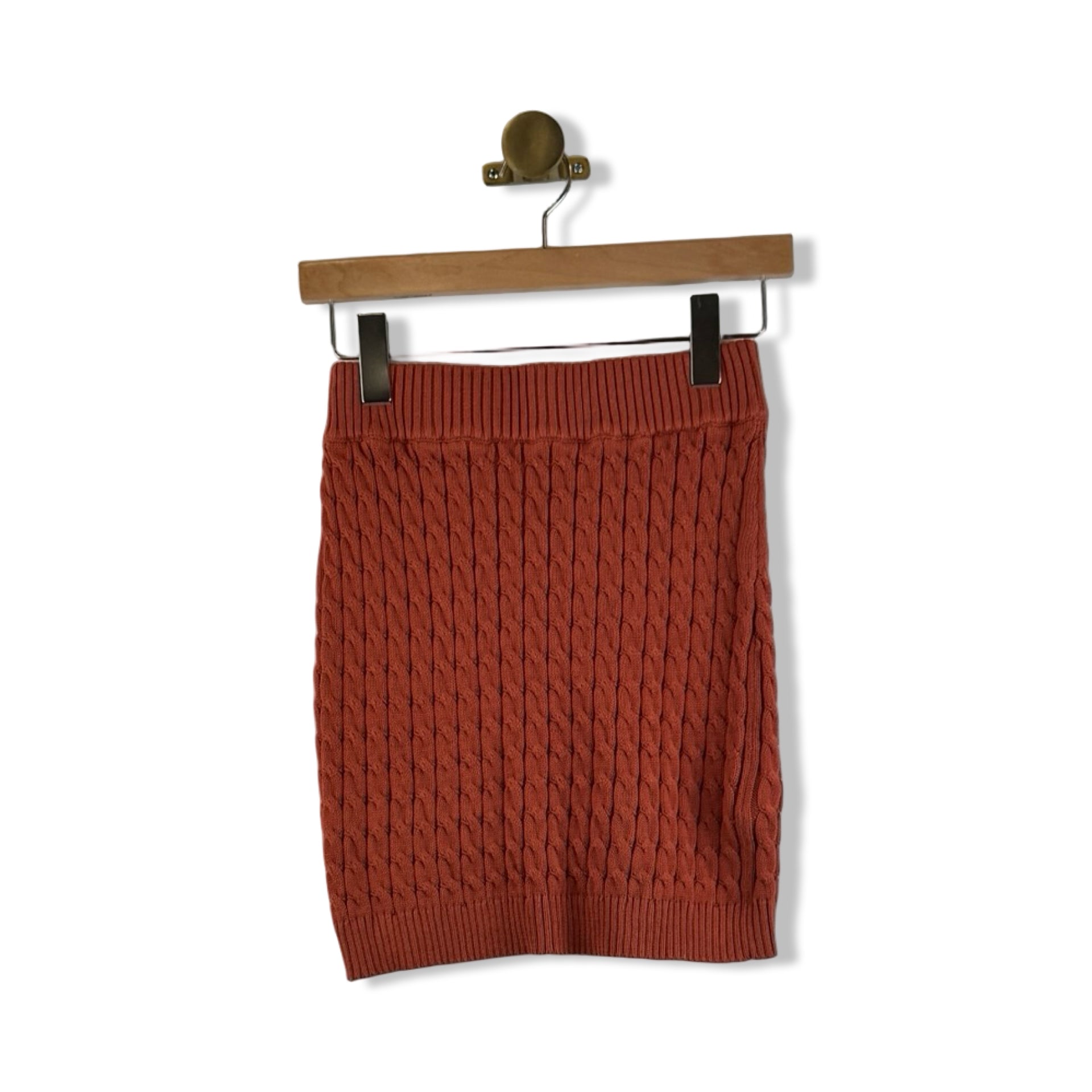 Glamourous Cable Knit Skirt