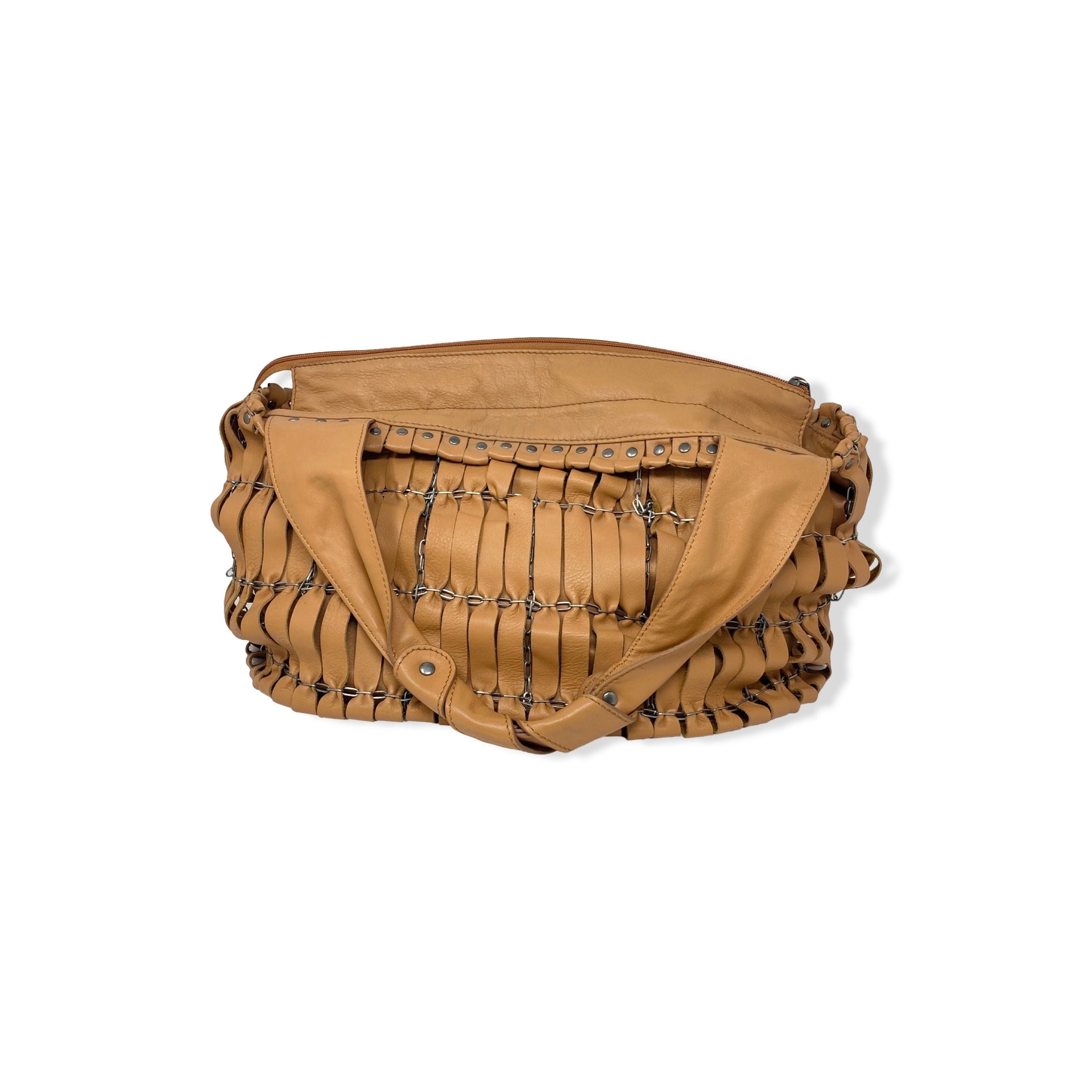 Luana Chain Link Strip Bag