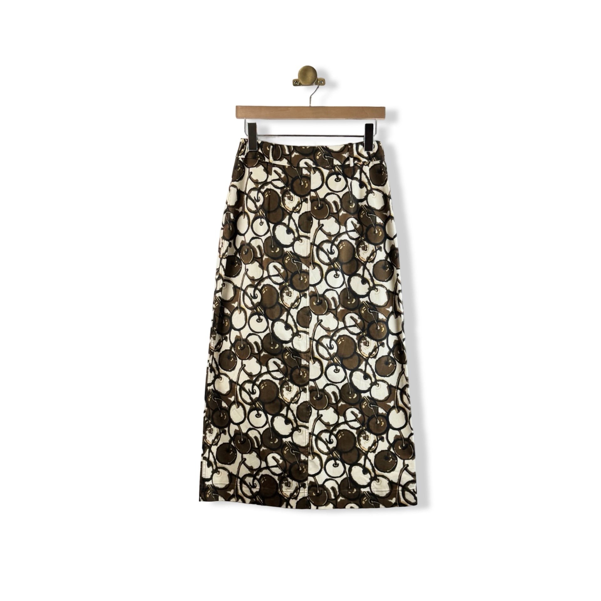Exquise Patterned Midi Skirt
