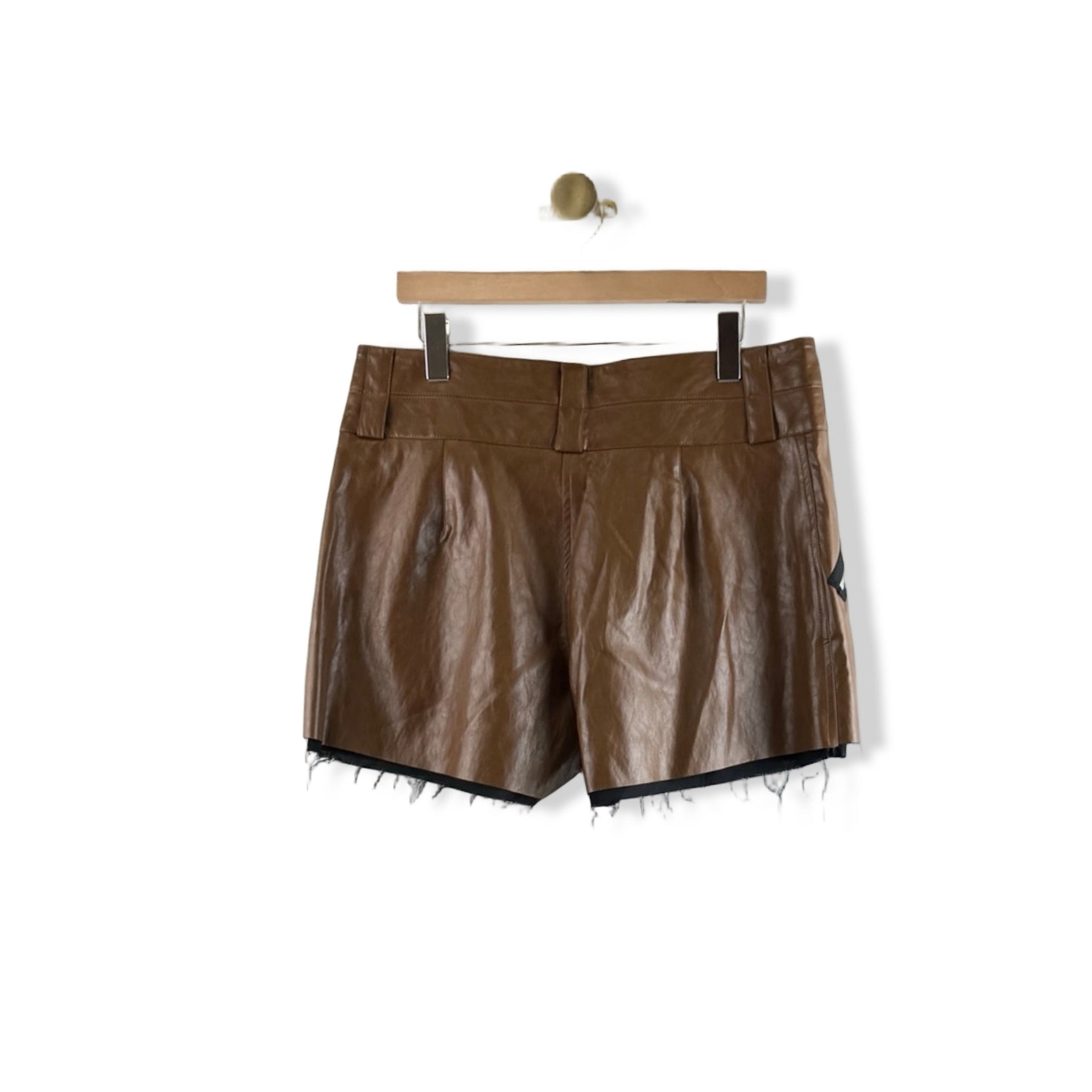 Saint Art Grayson Leather Short