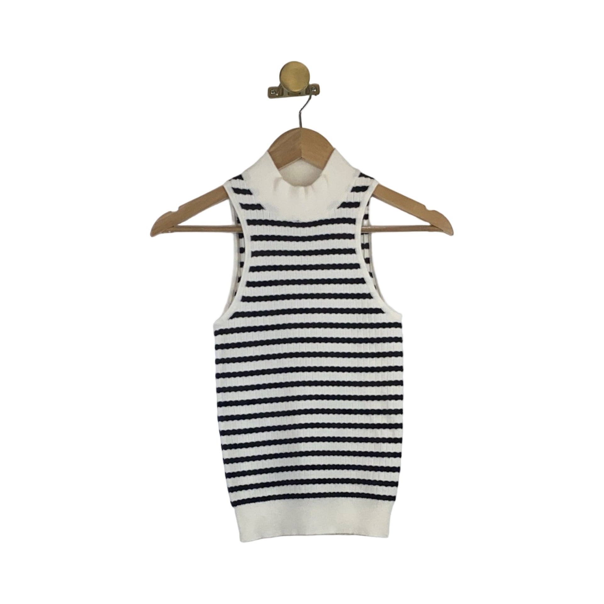 Heartloom Striped Knit Shell