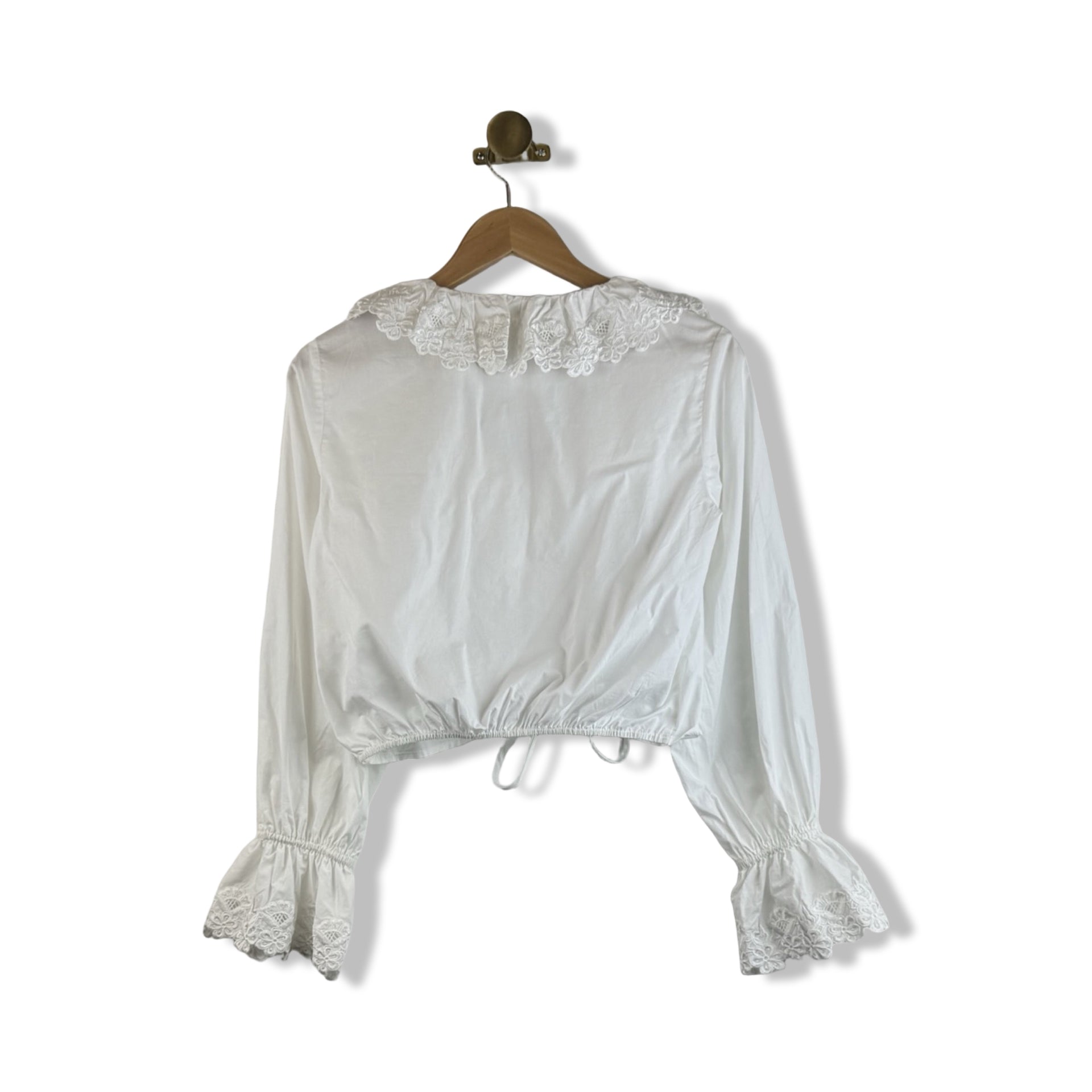 Sofie the Label Drawstring Peasant Blouse
