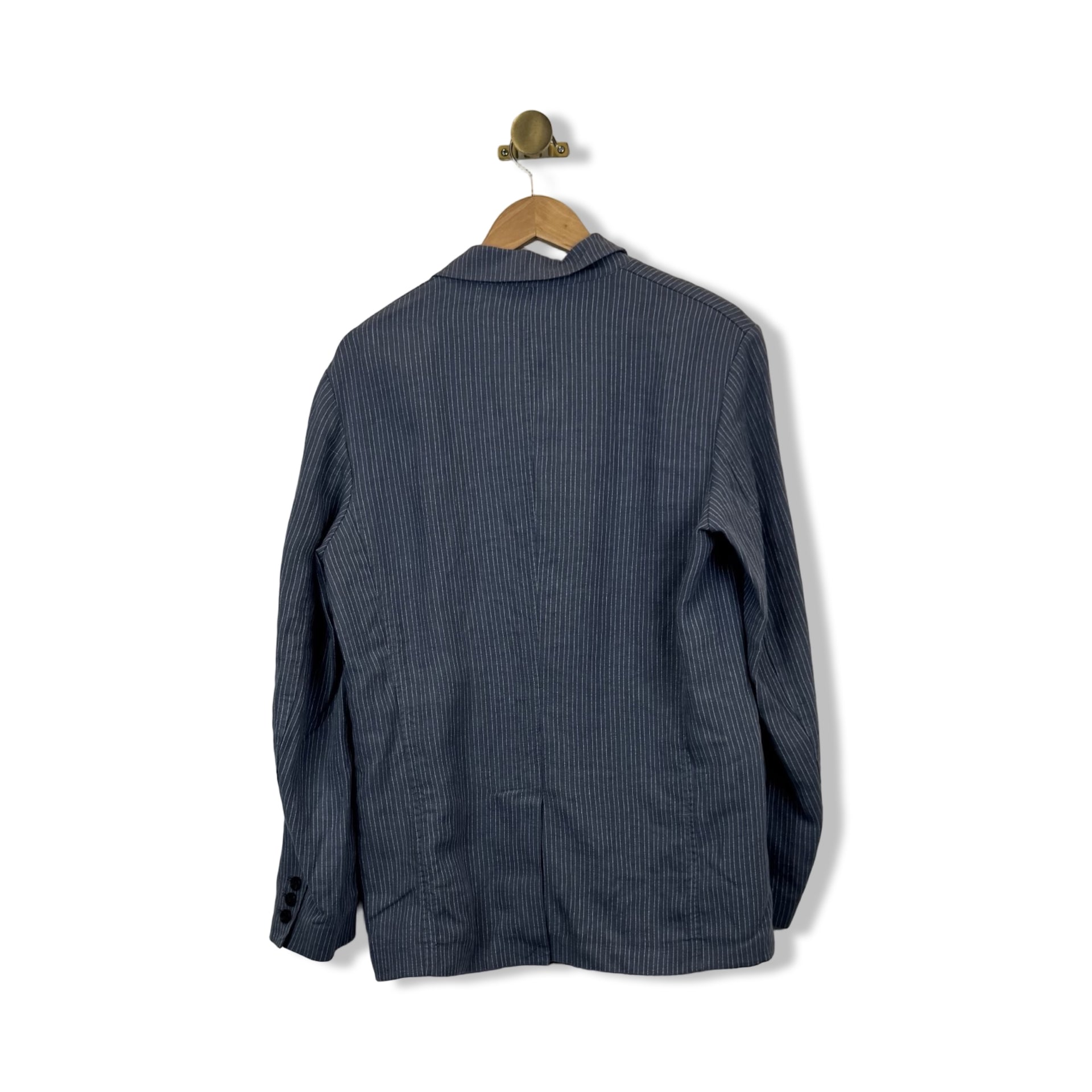 COS Pinstripe Linen Blazer