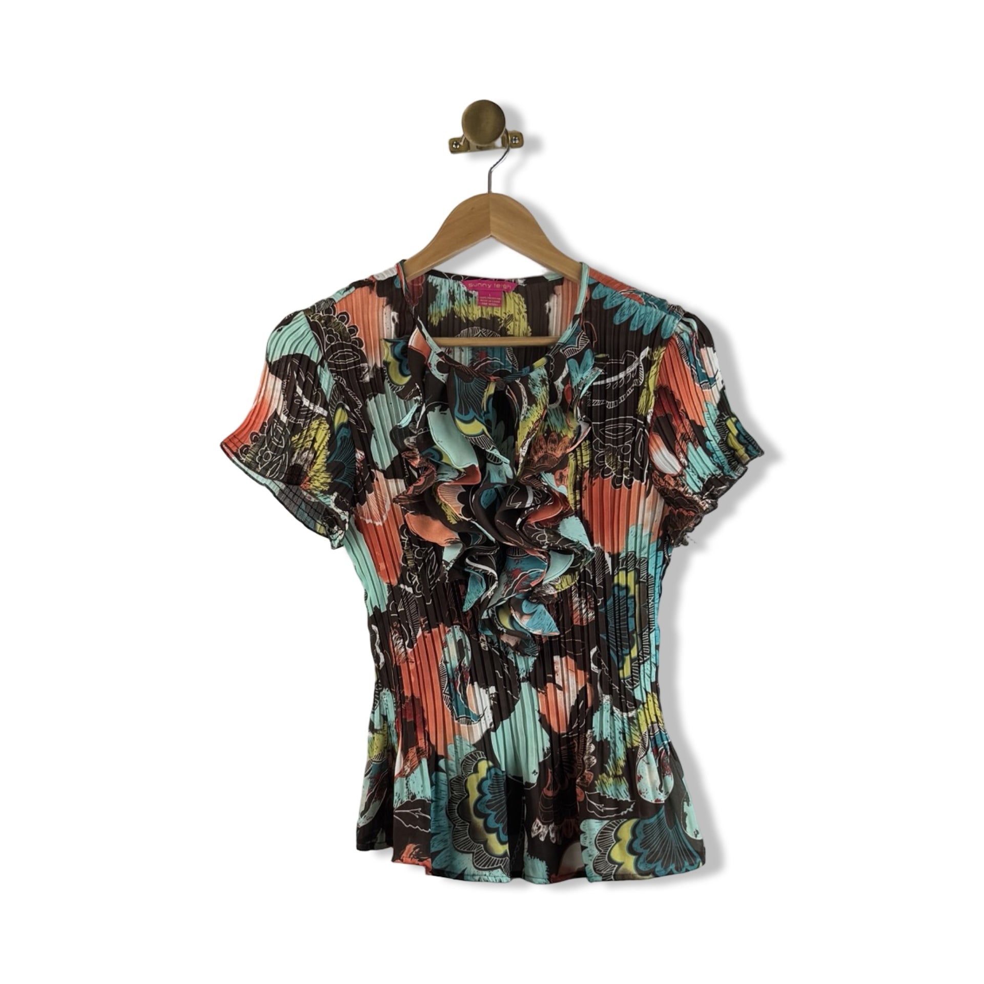 Vintage Sunny Leigh Ruffle Top