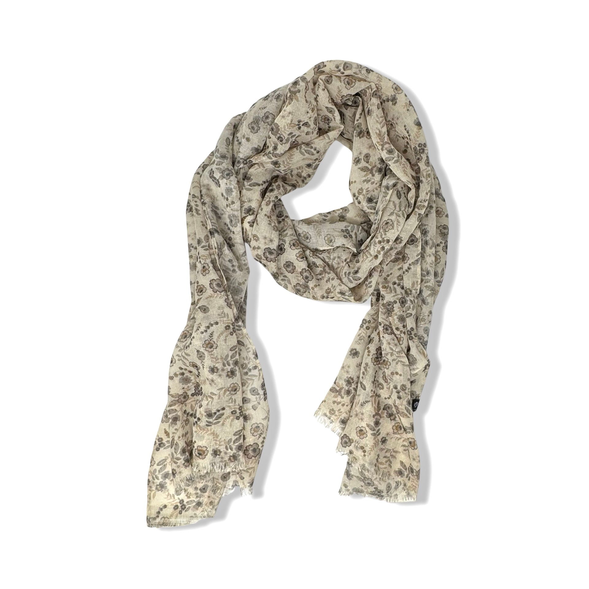 Fraas Lightweight Floral Scarf