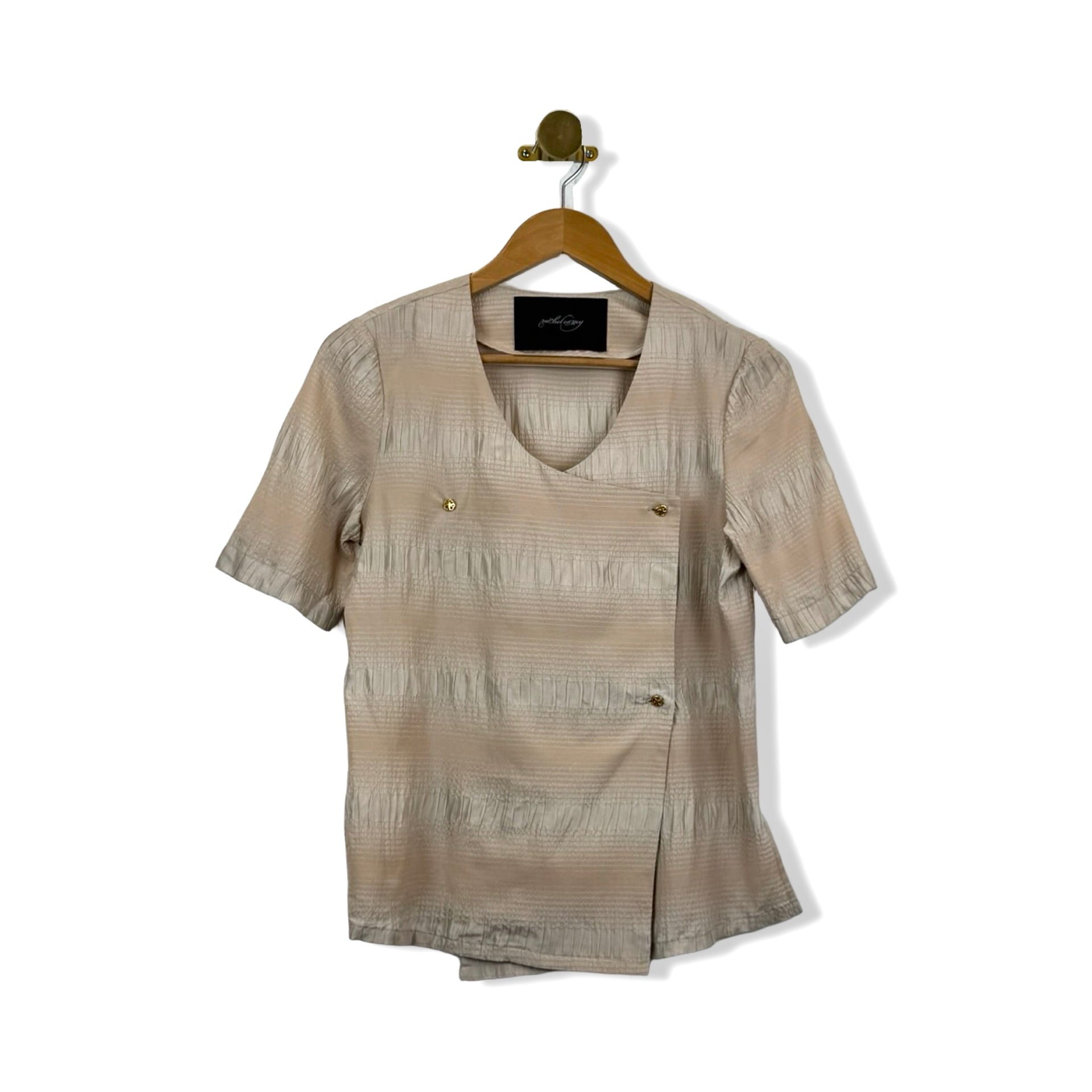 Rachel Comey Textured Asymmetrical Top