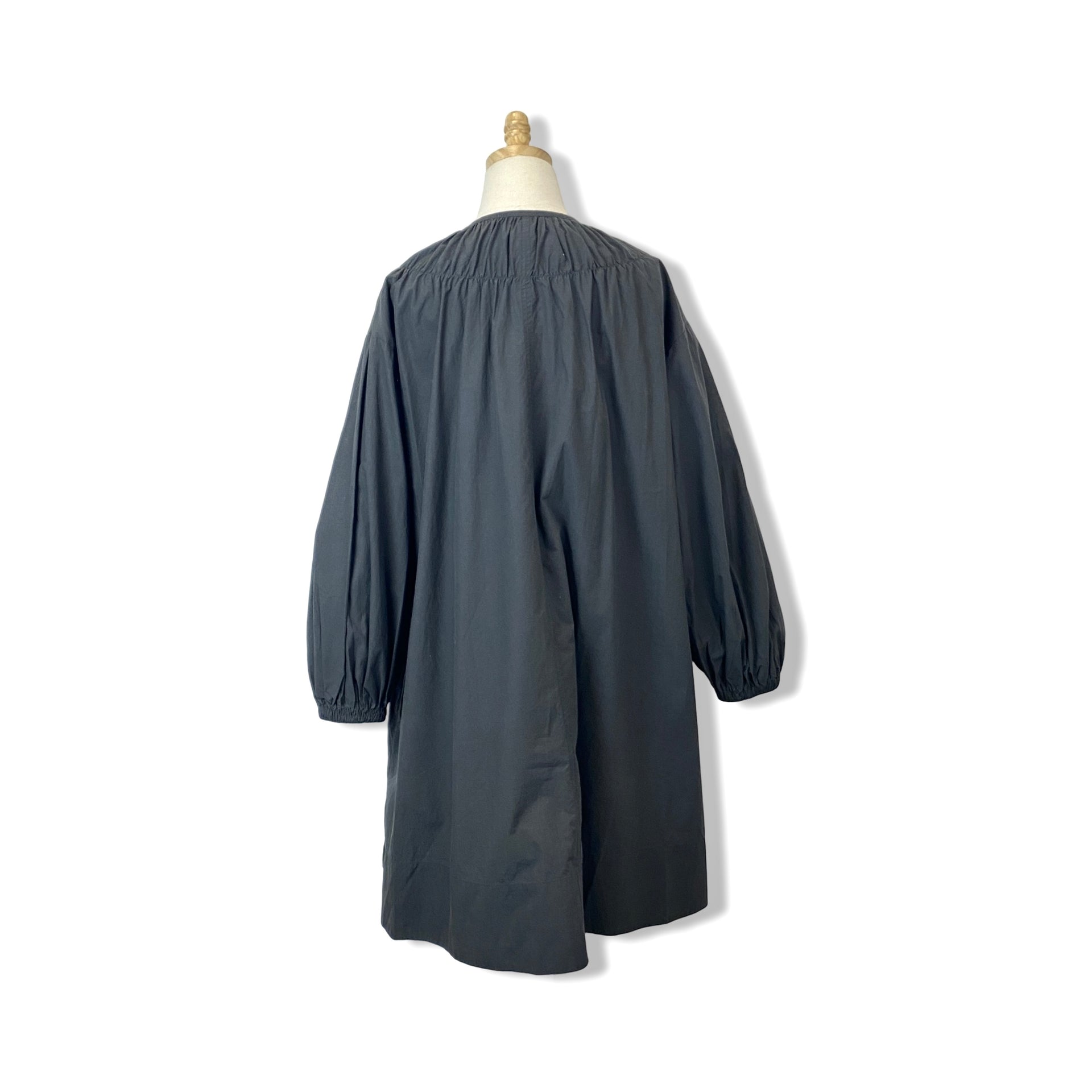 COS Oversized Gathered Mini Dress