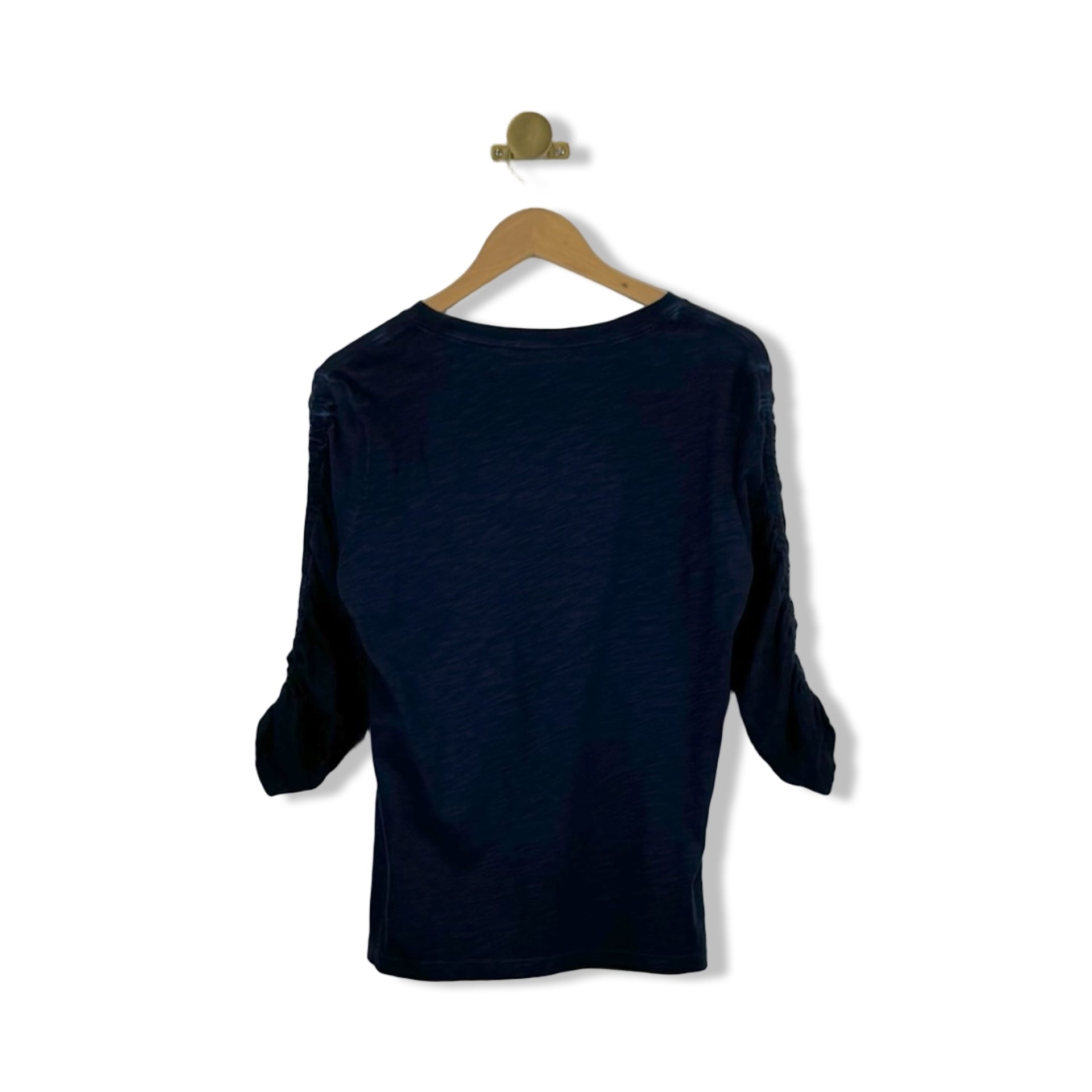 Elliott Lauren Ruched Sleeve Tee