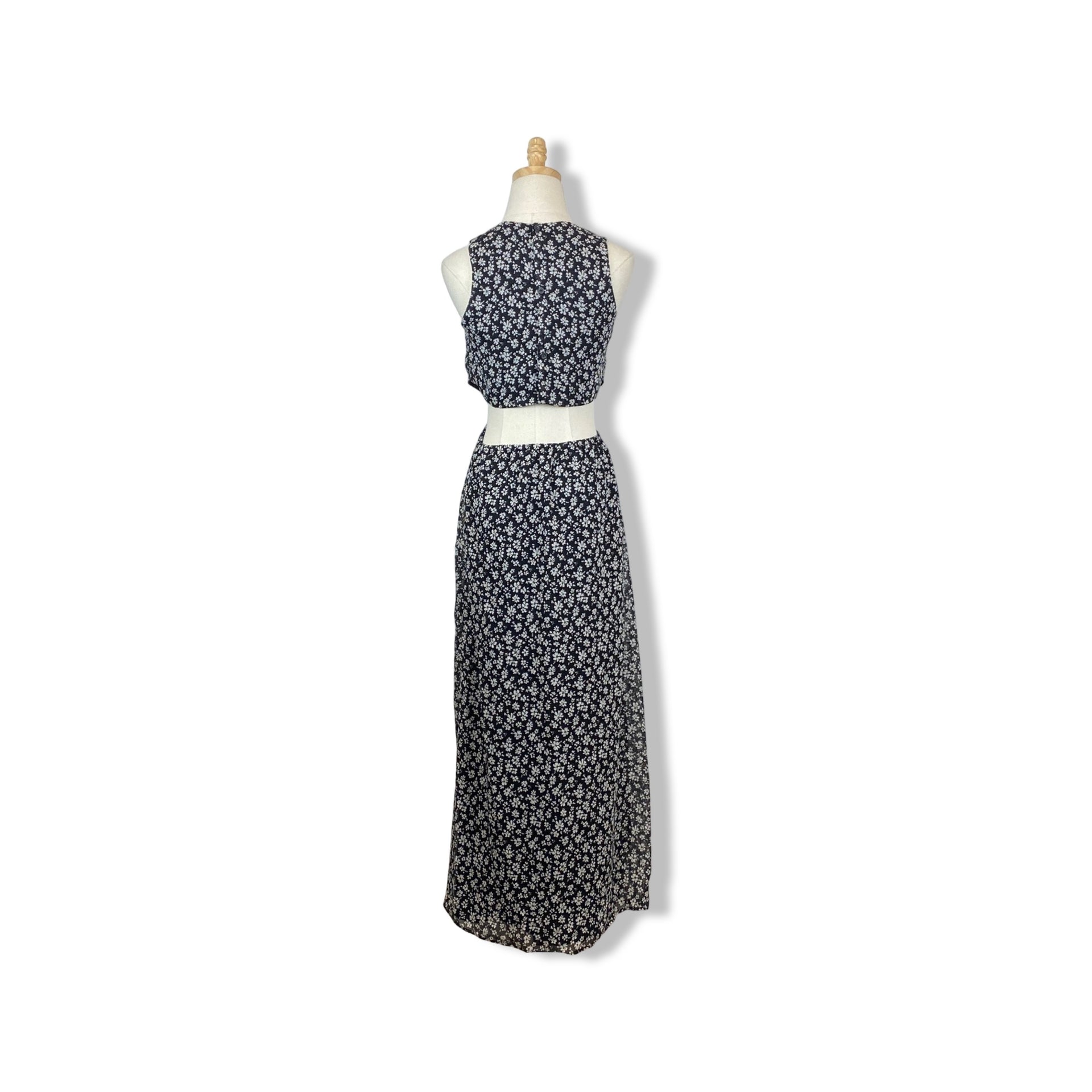 Loup Cutout Floral Dress