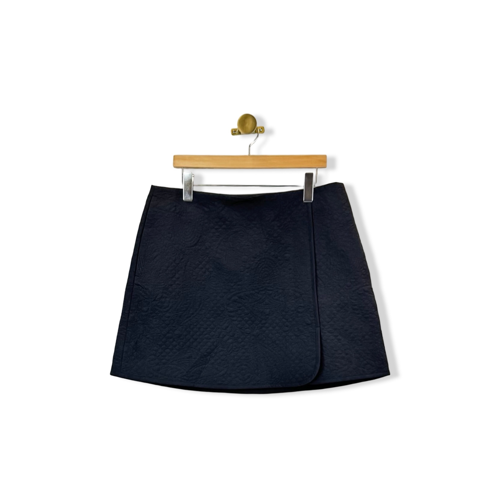 COS Quilted Wrap Mini Skirt