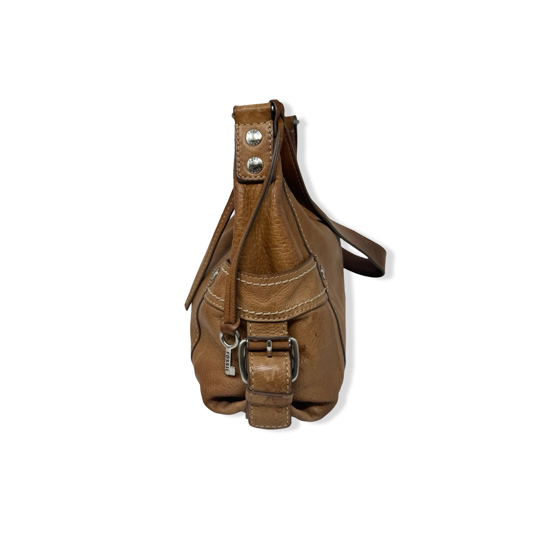 Fossil Leather Shoulder Bag