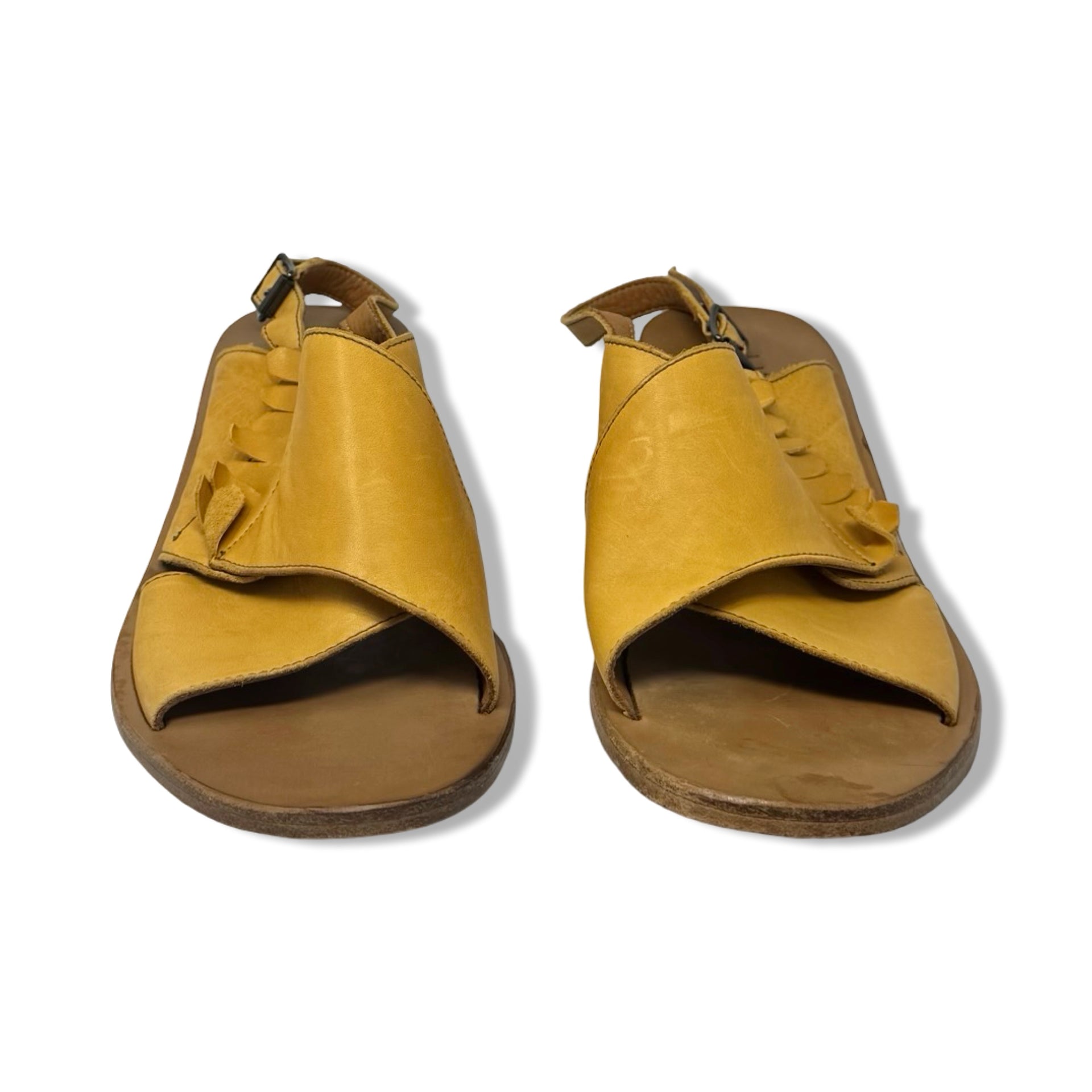 UiTormeda Criss Cross Heeled Sandals