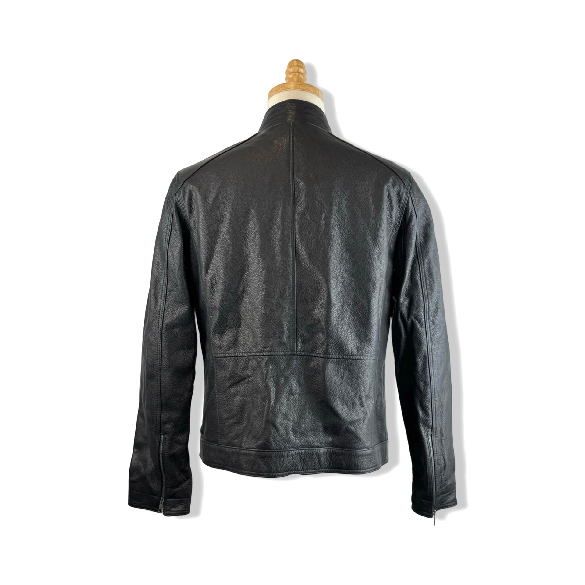Cole Haan Classic Zip Front Moto Jacket