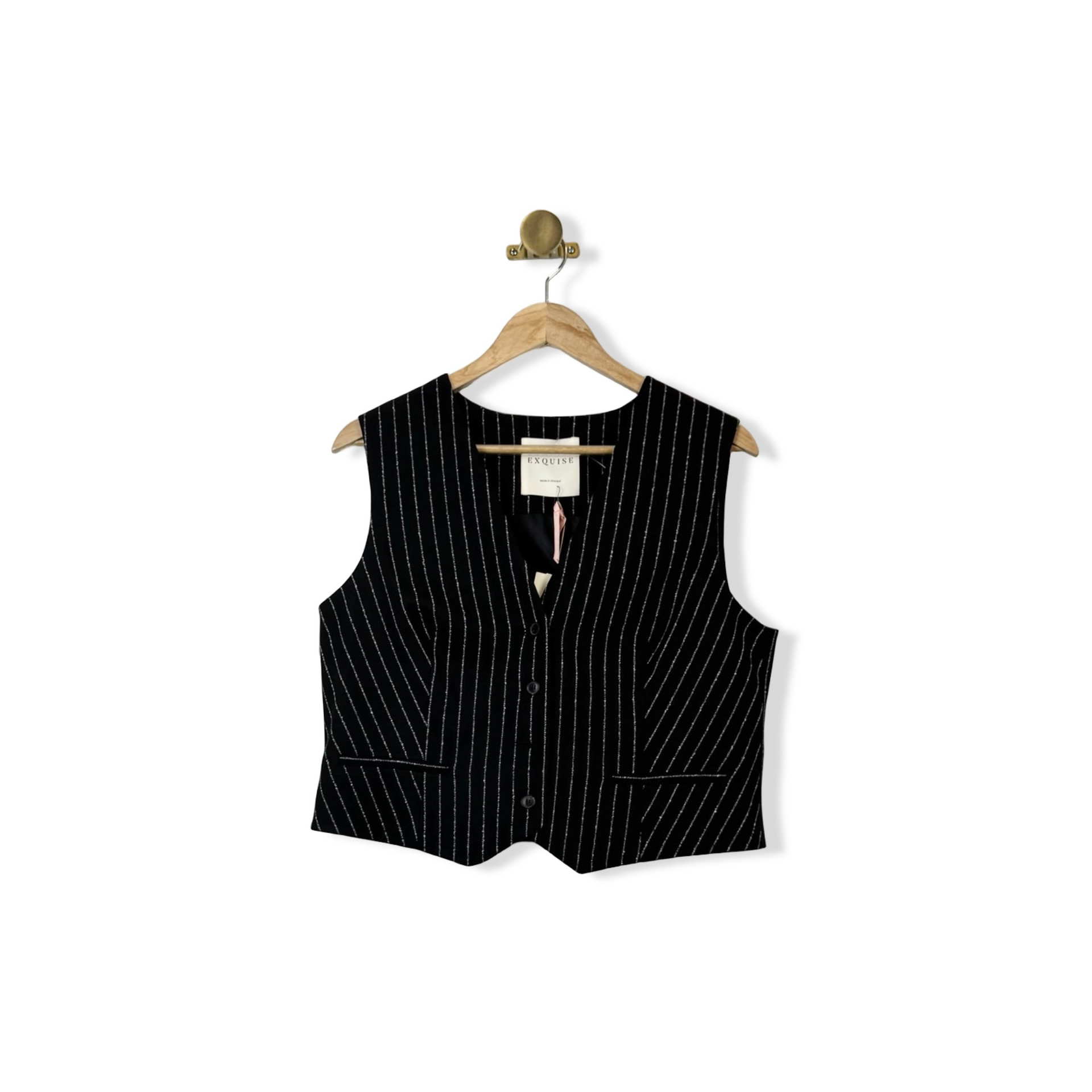 Exquise Pin Stripe Vest
