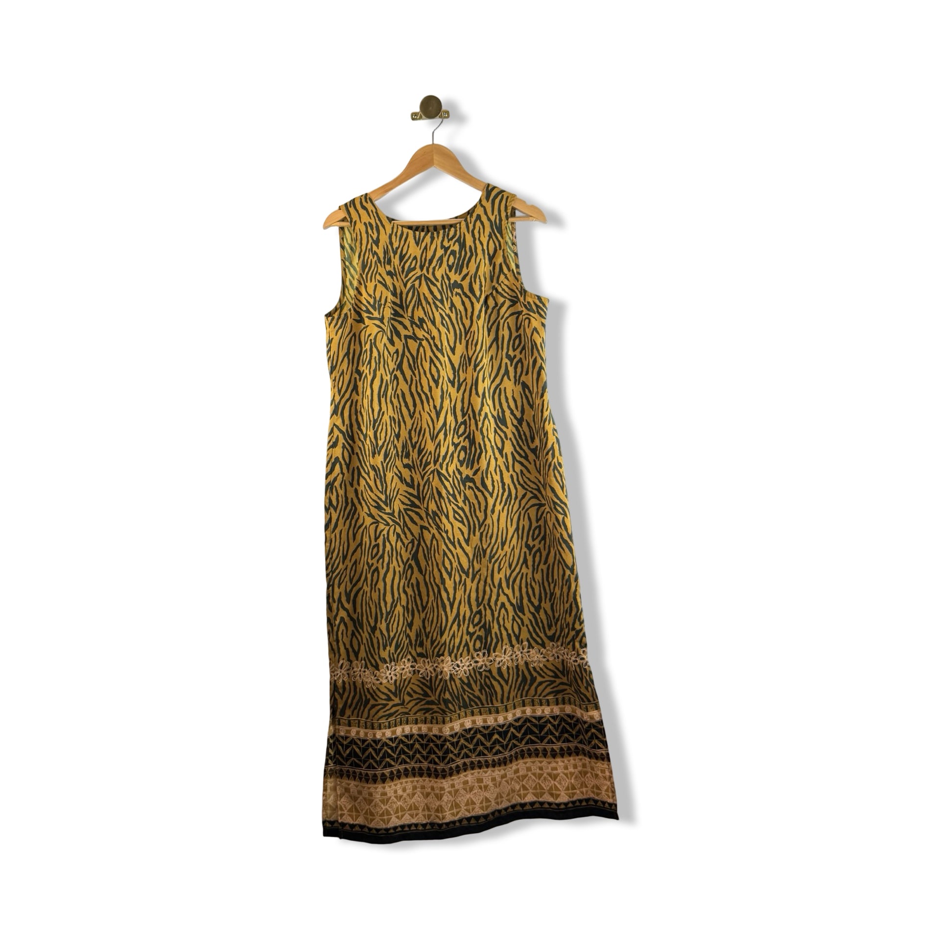 Vintage Kathie Lee Collection Animal Print Dress