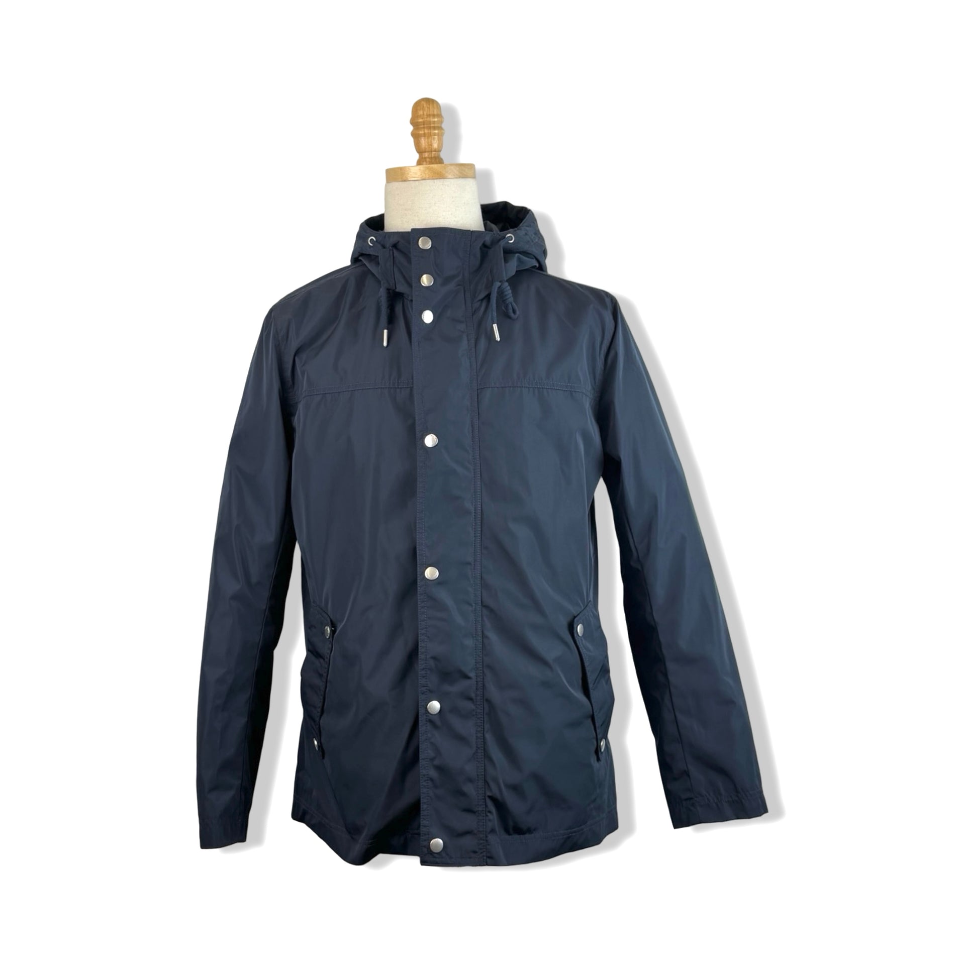 Cole Haan Hooded Rain Jacket
