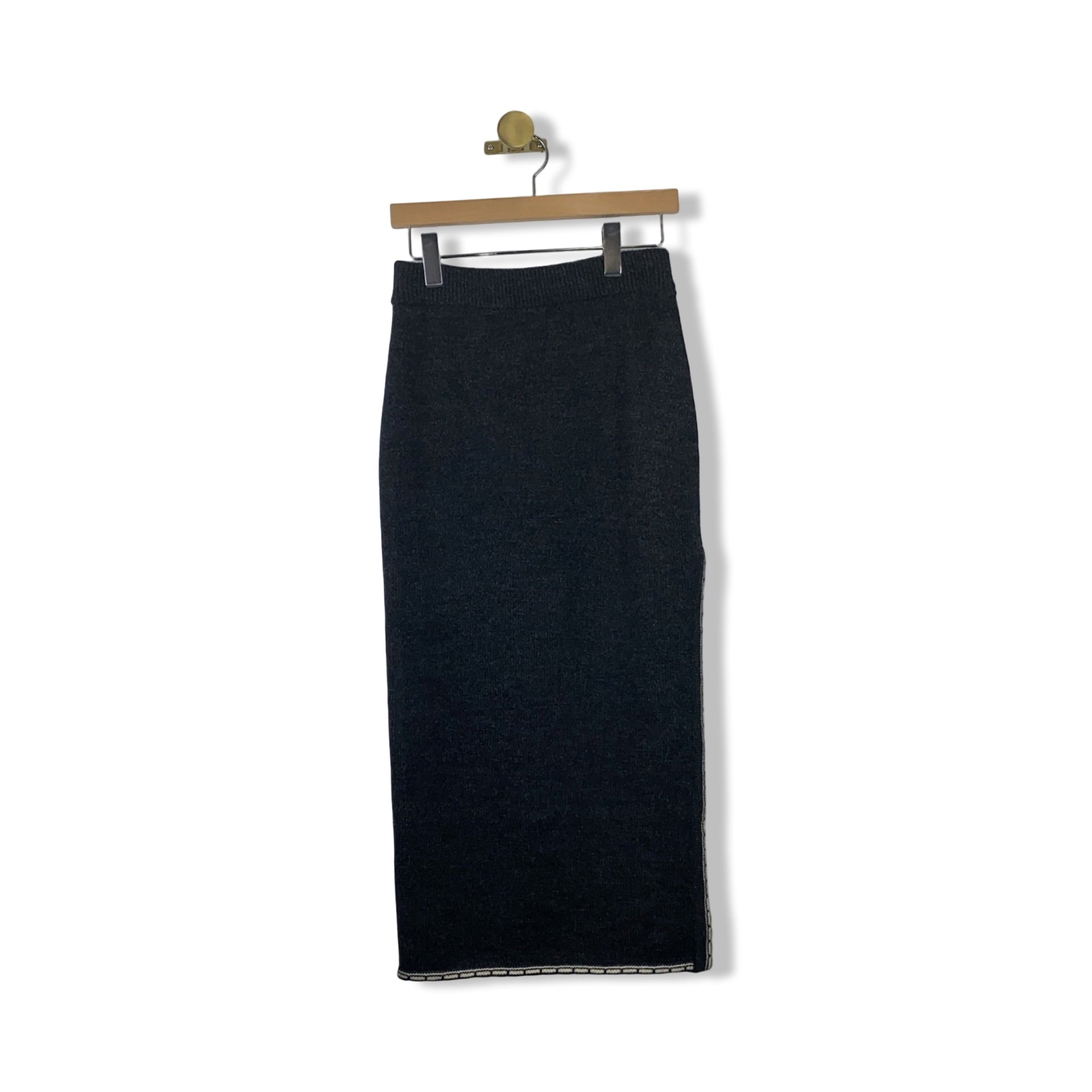 Heartloom Knit Side Slit Skirt