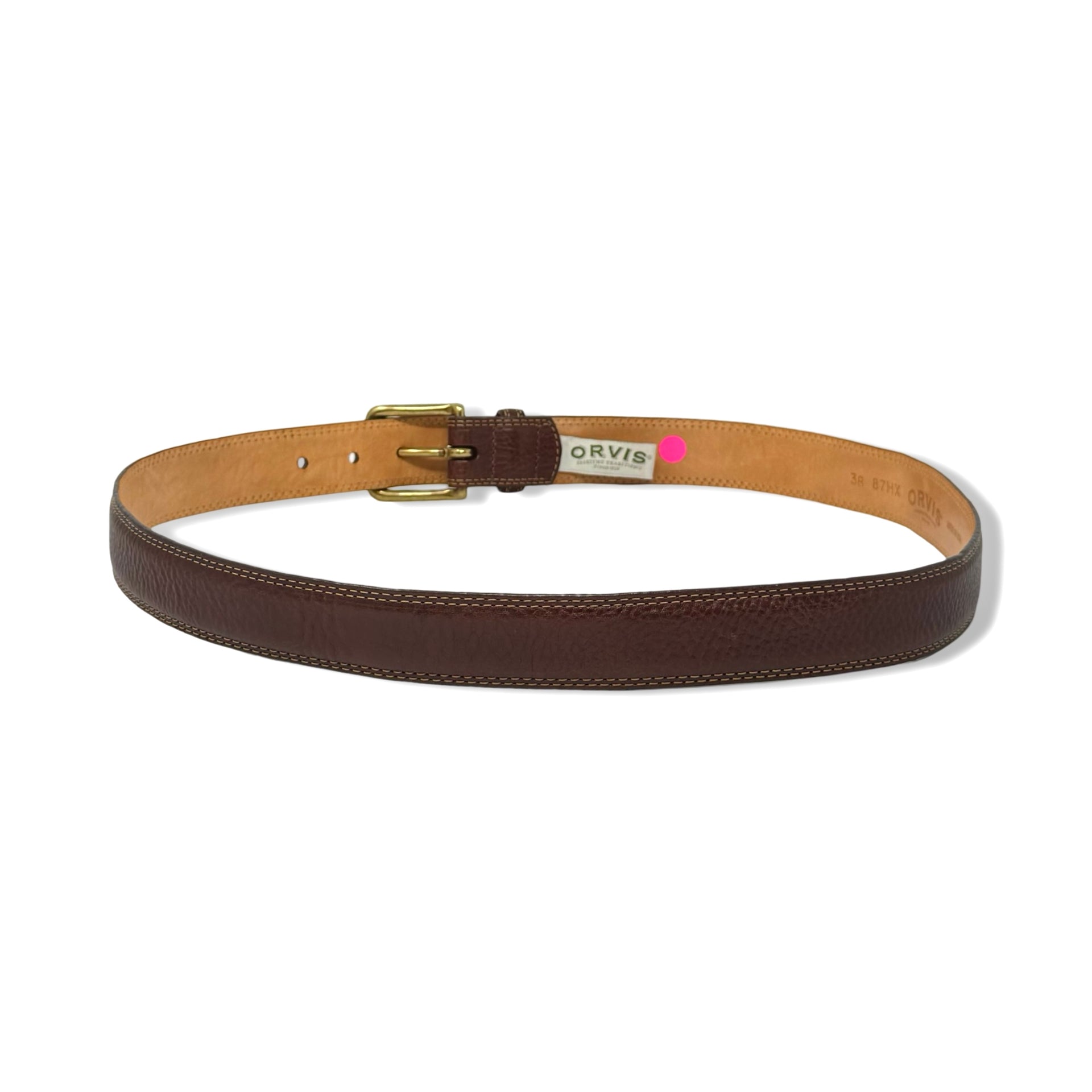 Orvis Textured Leather Belt