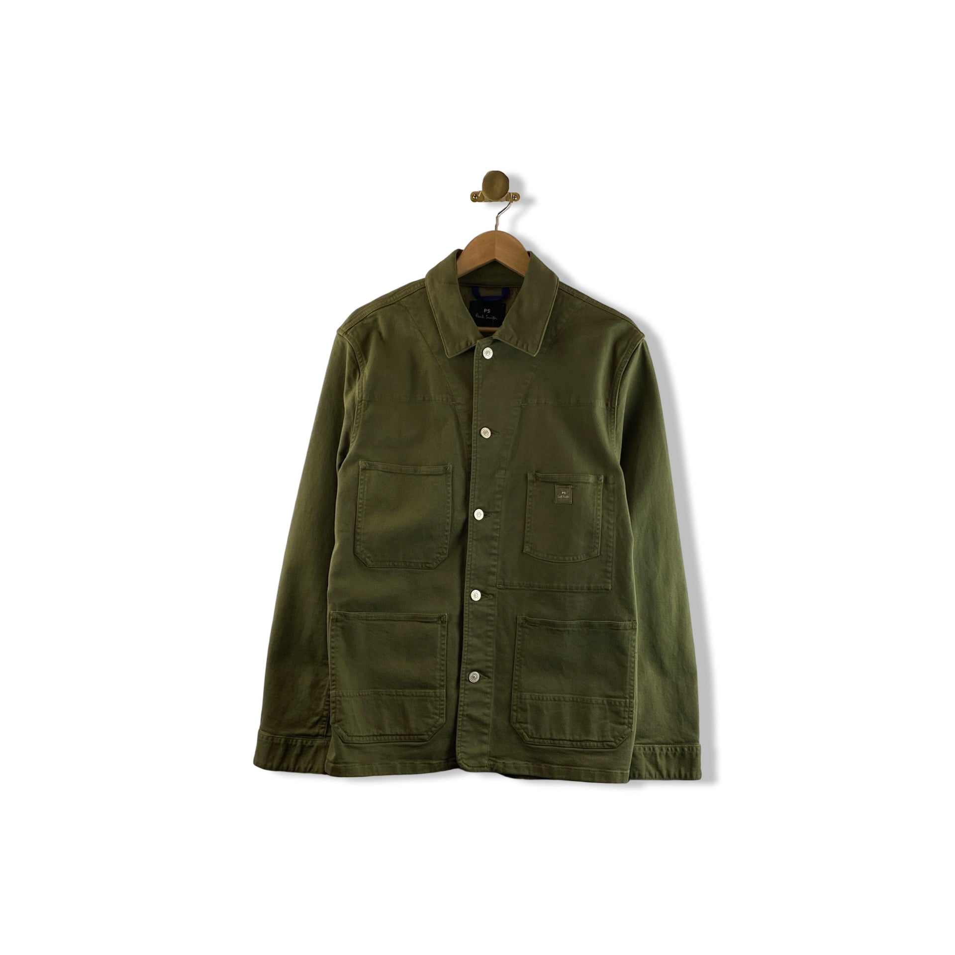 PS Paul Smith Button Down Army Overshirt