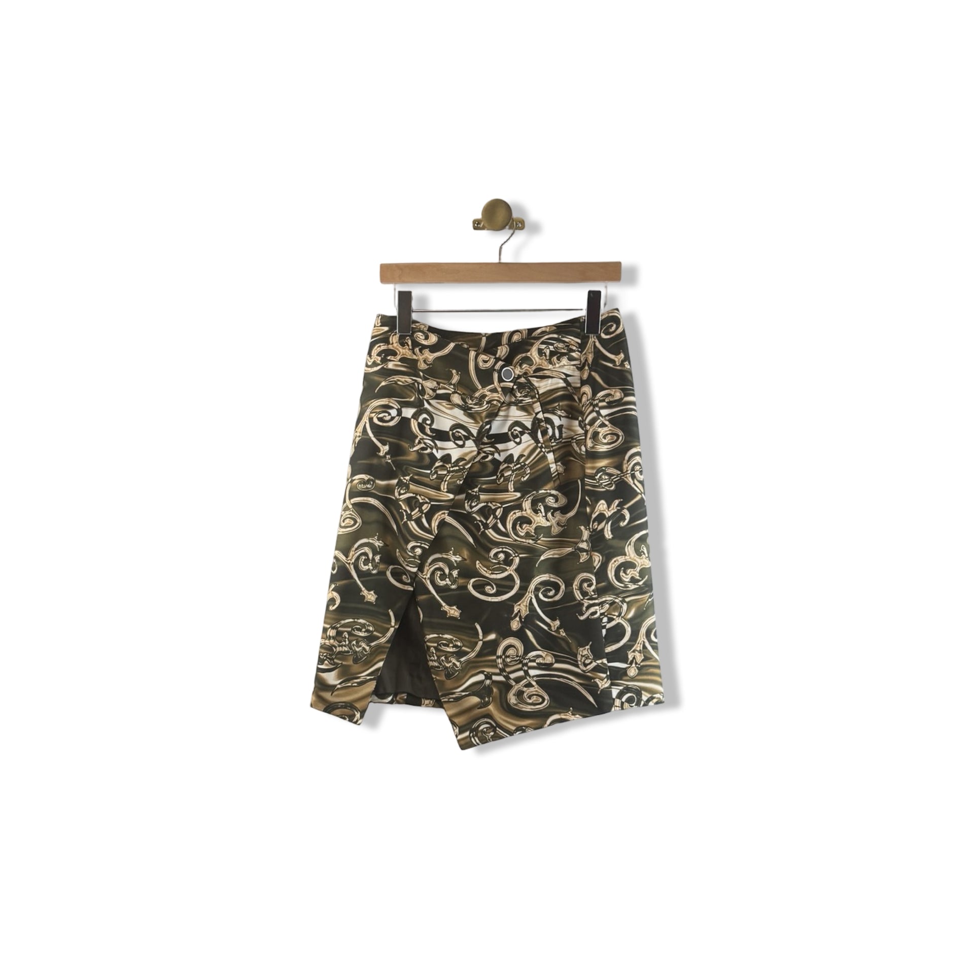 Salvatore Ferragamo Patterned Midi Skirt