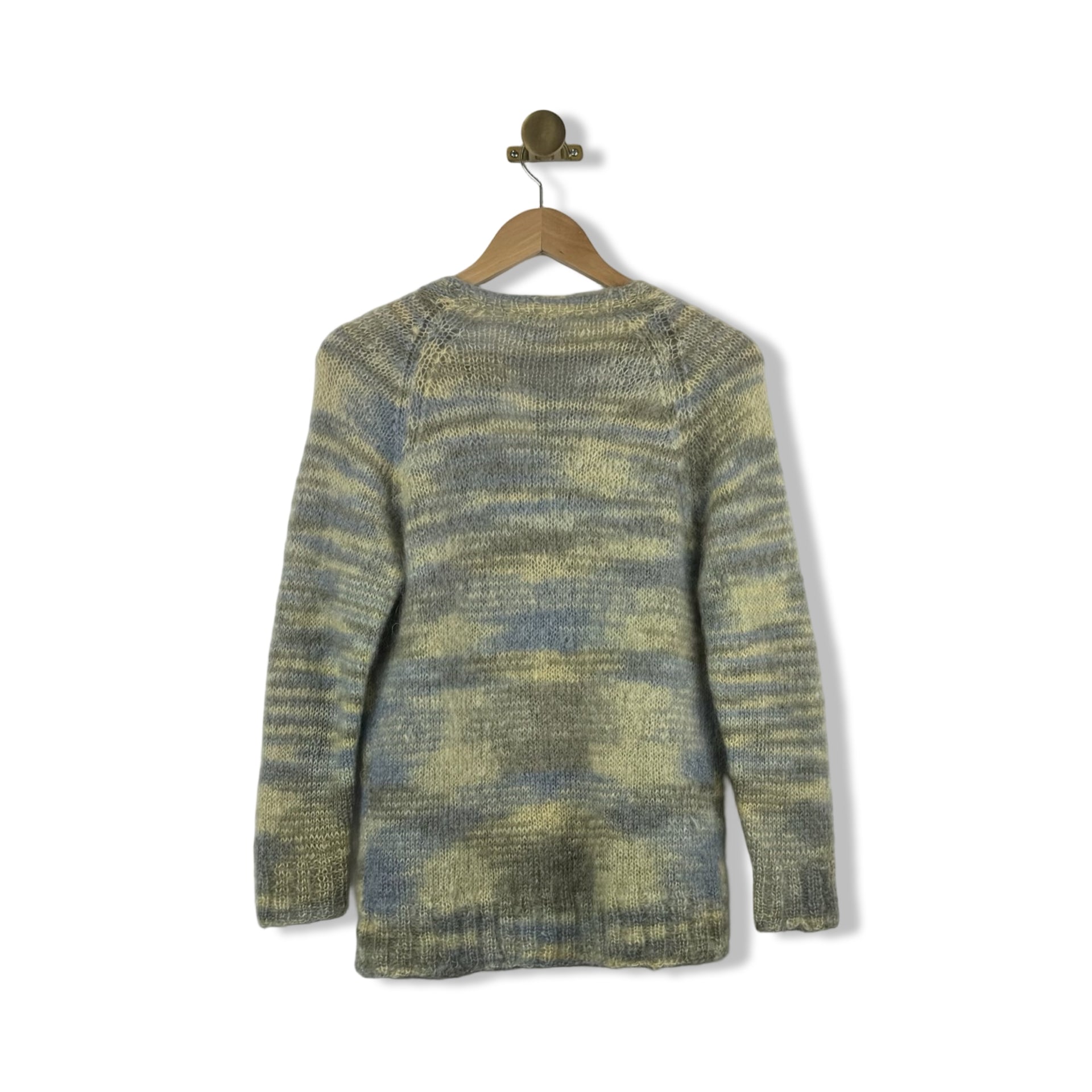 Vintage Clelia M. Ciannella Flat Freshwater Buttoned Cardigan