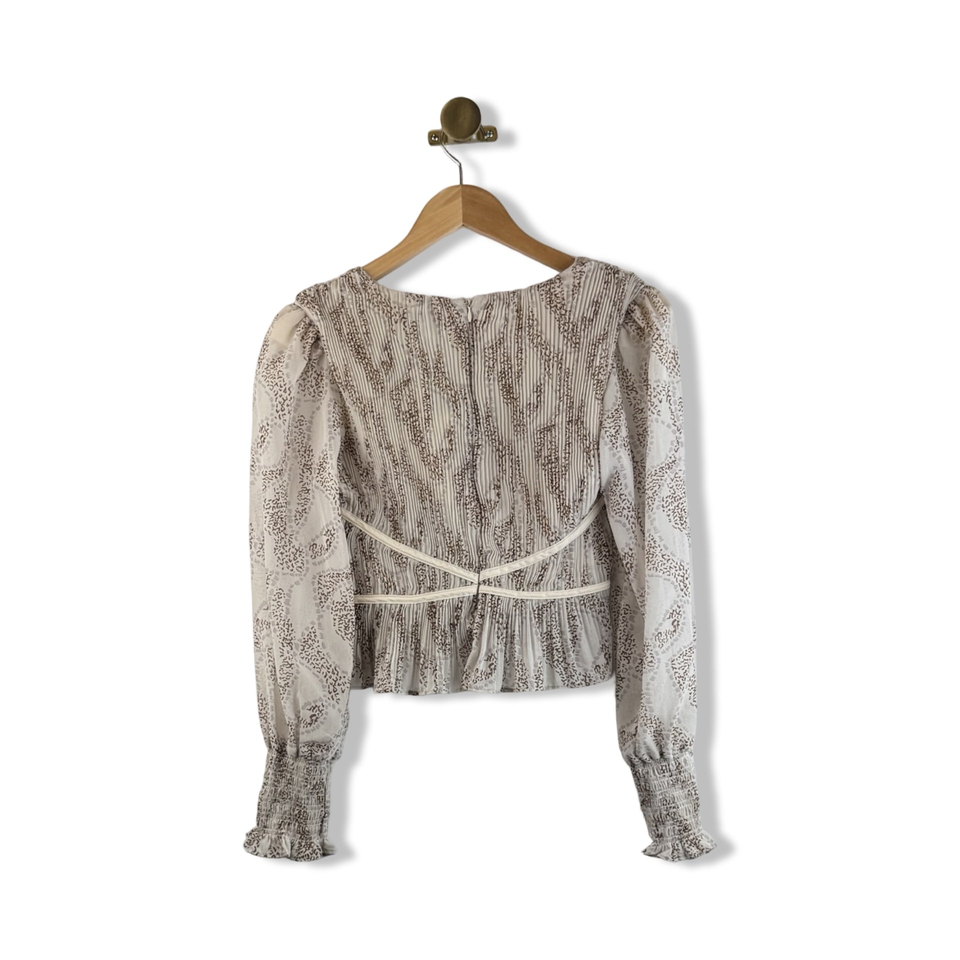 En Saison Pleated Blouse