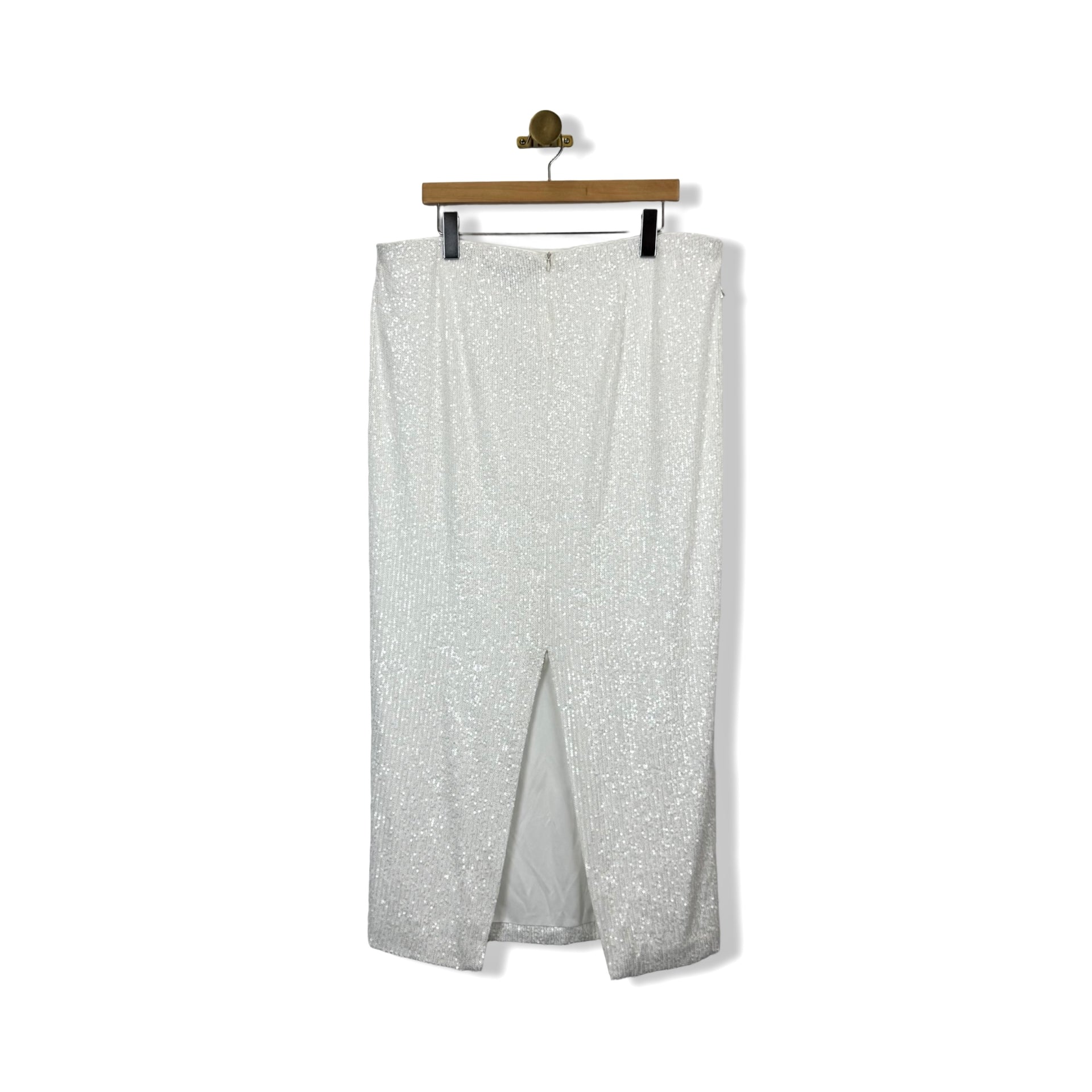 Eloquii Embellished Midi Skirt