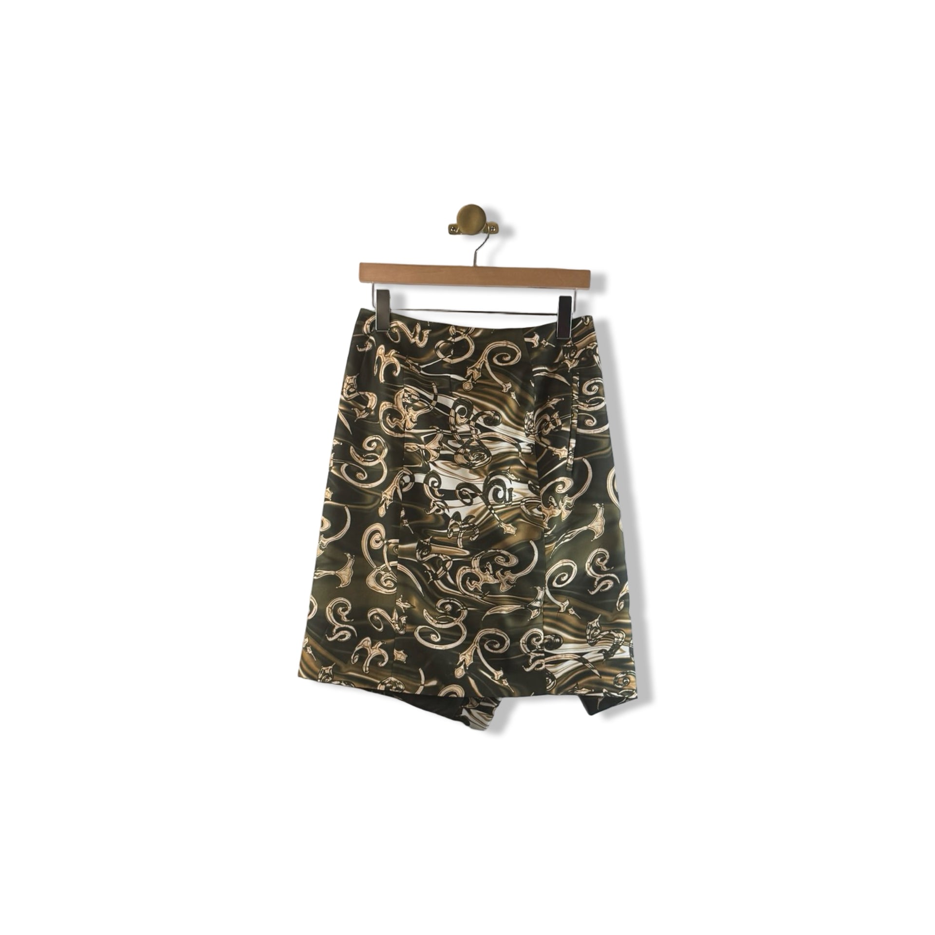 Salvatore Ferragamo Patterned Midi Skirt