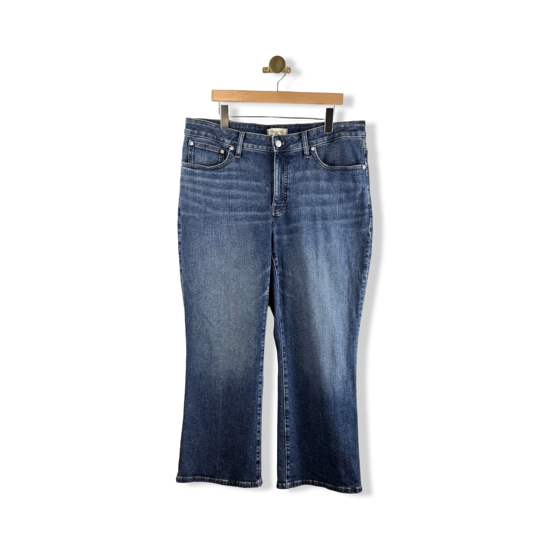 Madewell Mid Rise Kick Out Jeans