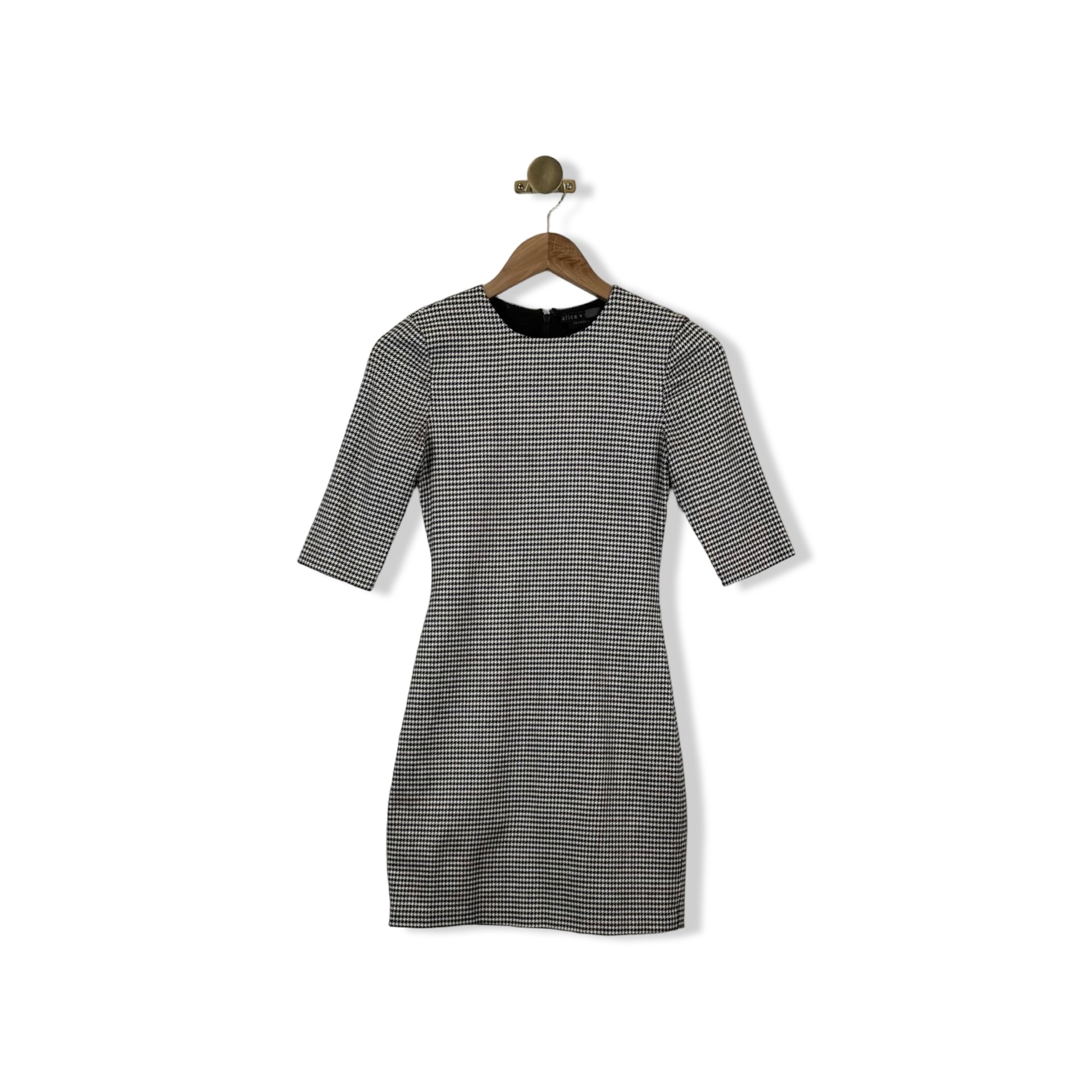 Alice + Olivia Houndstooth Dress