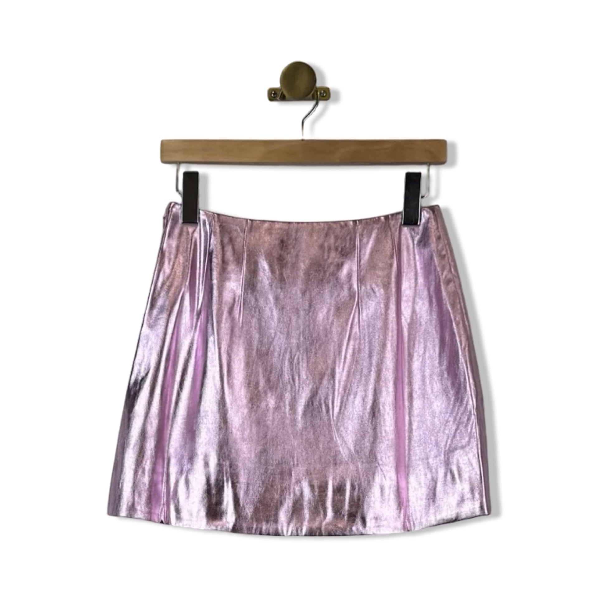 Rachel Antonoff Richard Metalic Mini Skirt