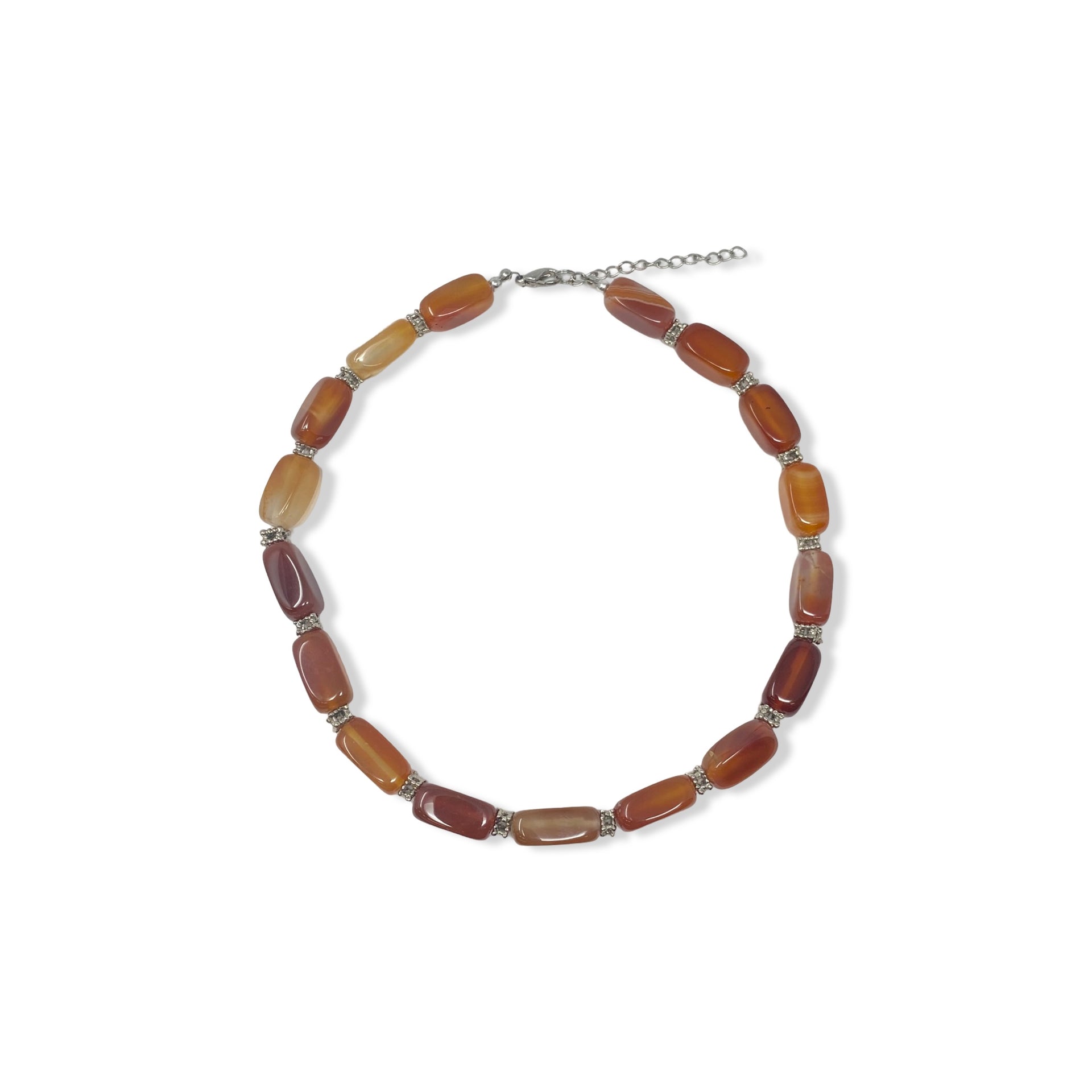 Square Beaded Necklace