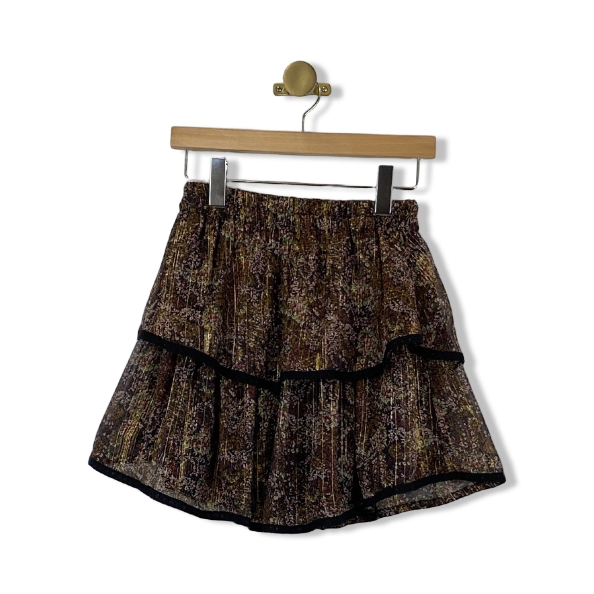 Allison New York Tied Mini Skirt